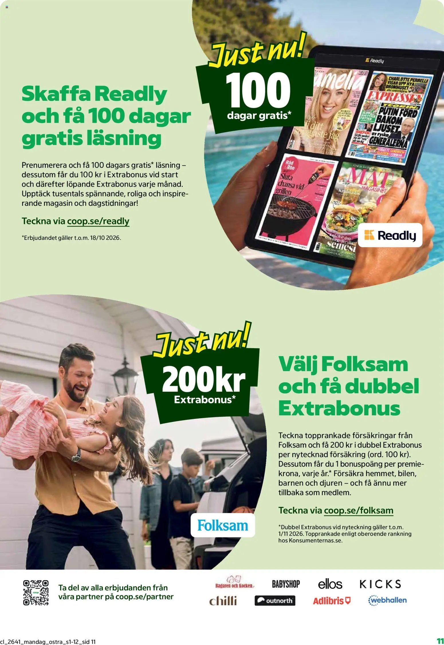 Coop Daglivs erbjudanden