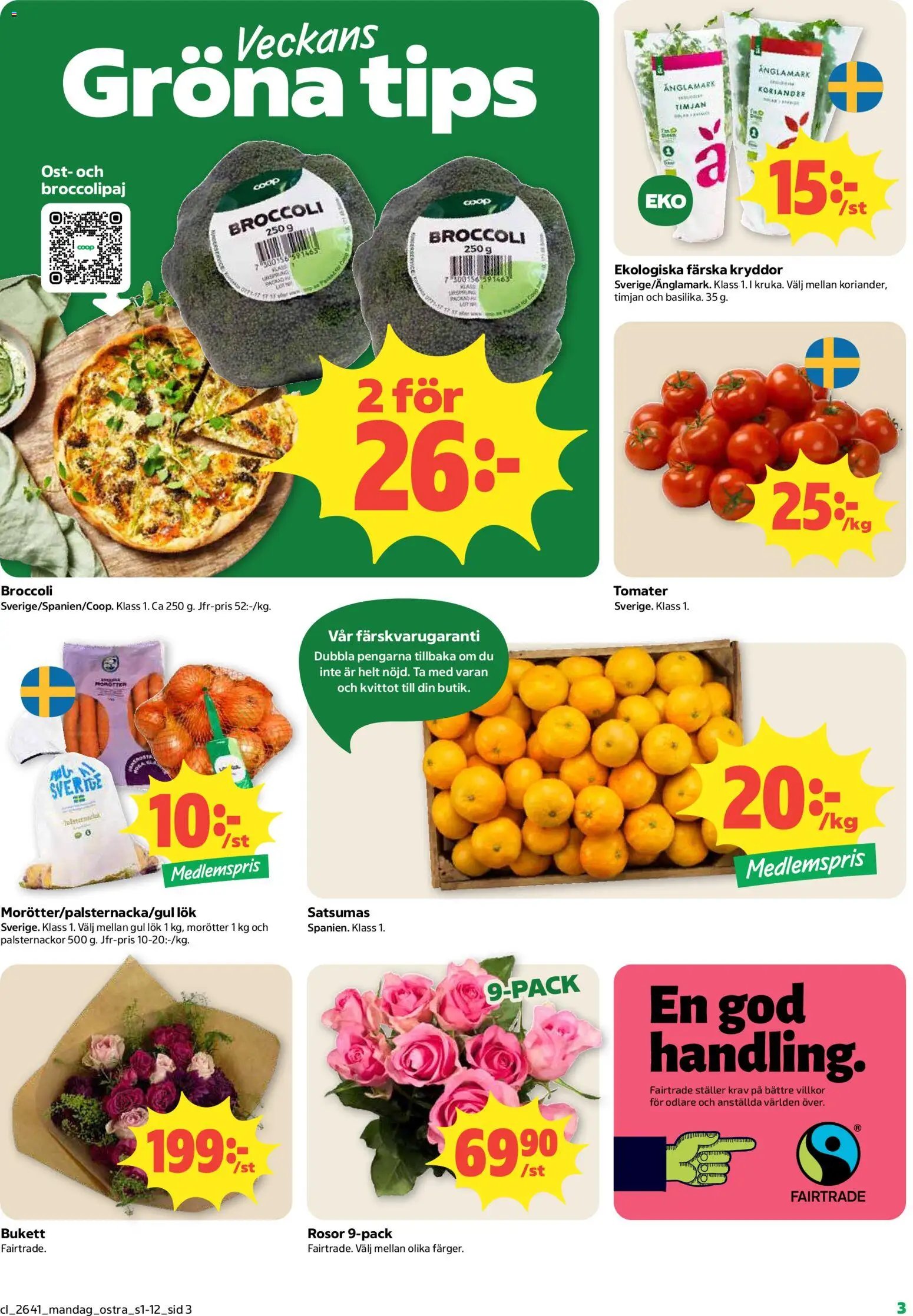 Coop Daglivs erbjudanden
