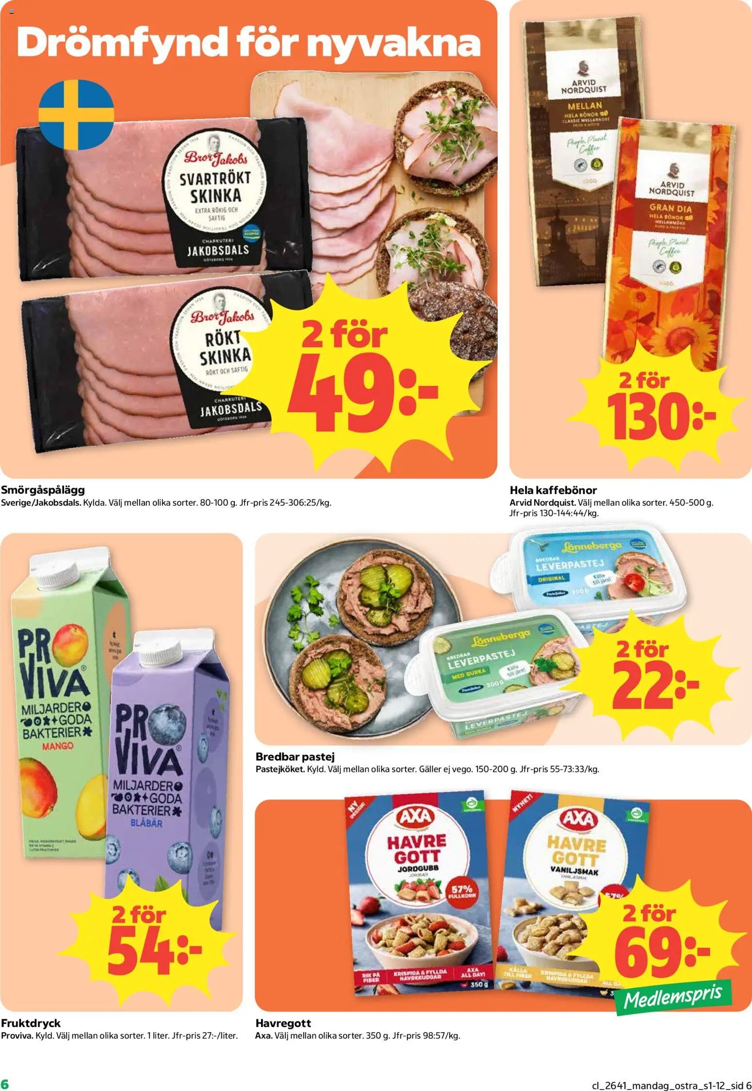 Coop Daglivs erbjudanden