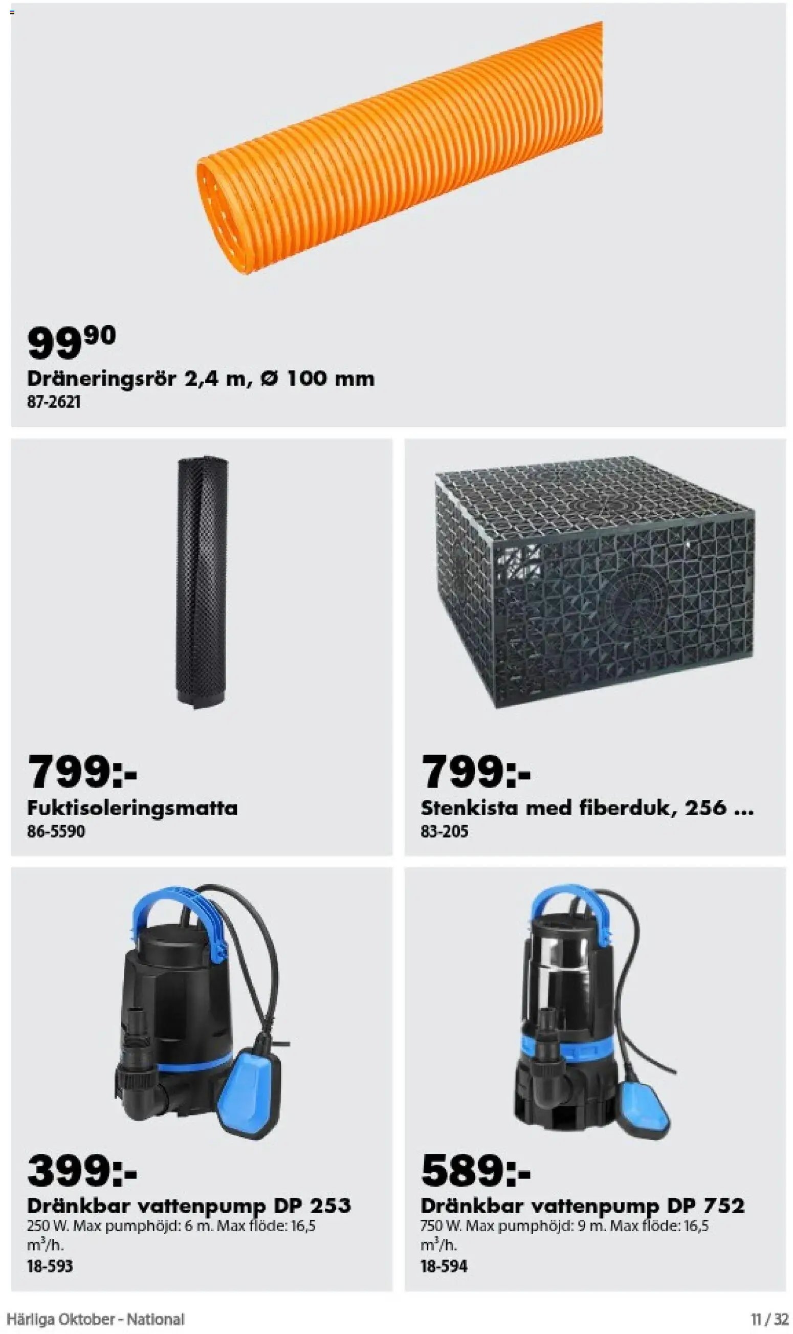 Biltema erbjudanden härliga oktober