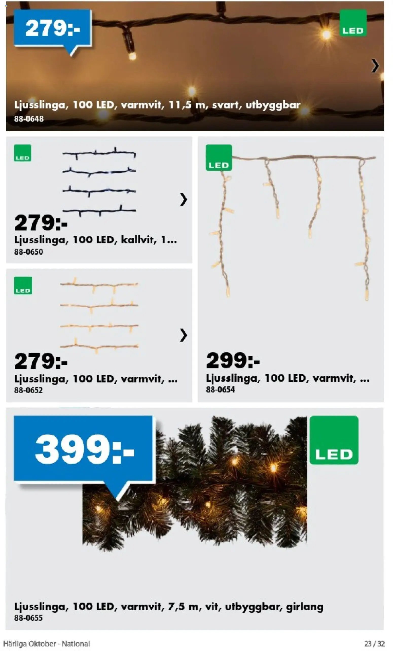Biltema erbjudanden härliga oktober