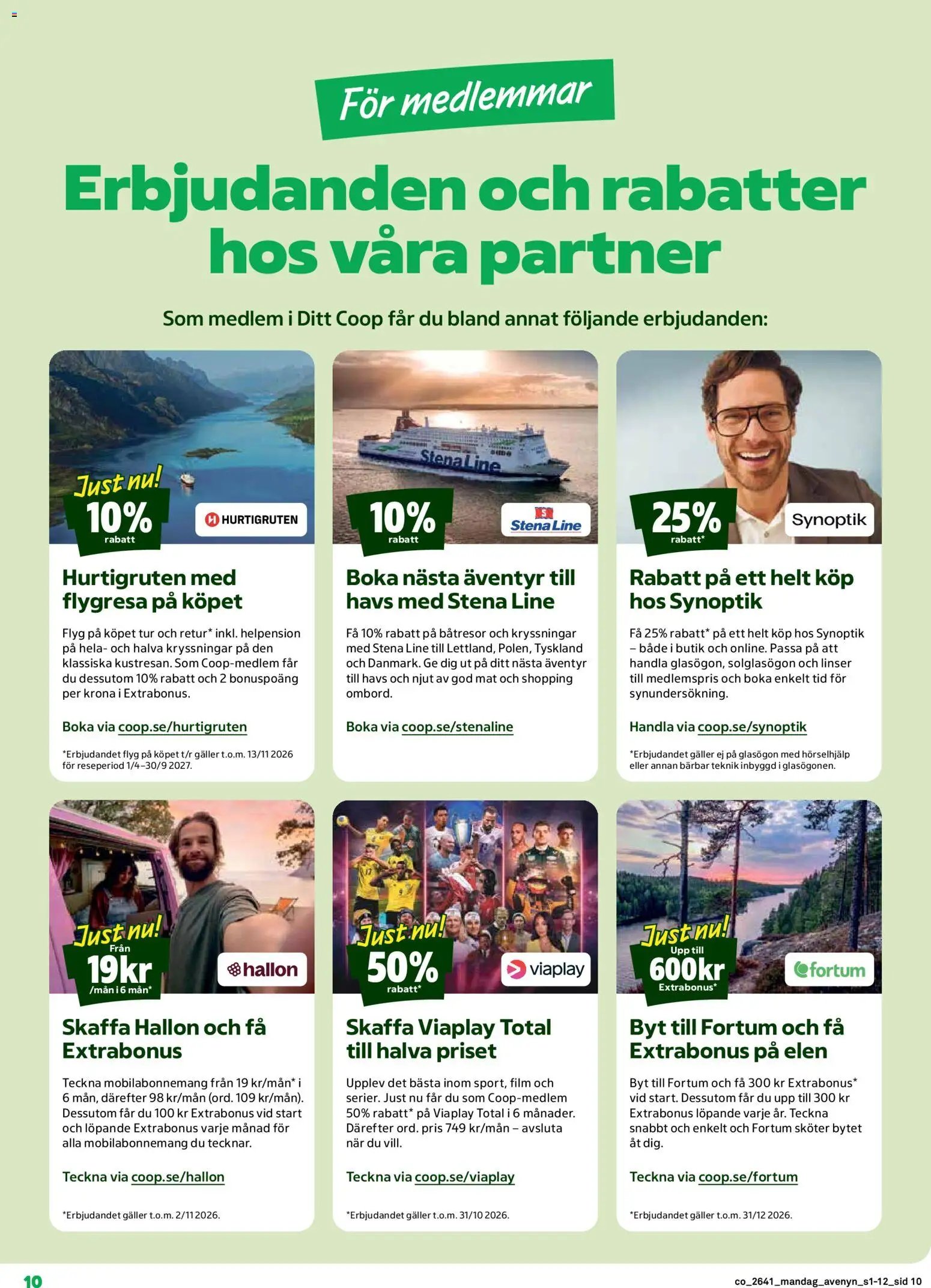 Coop erbjudanden