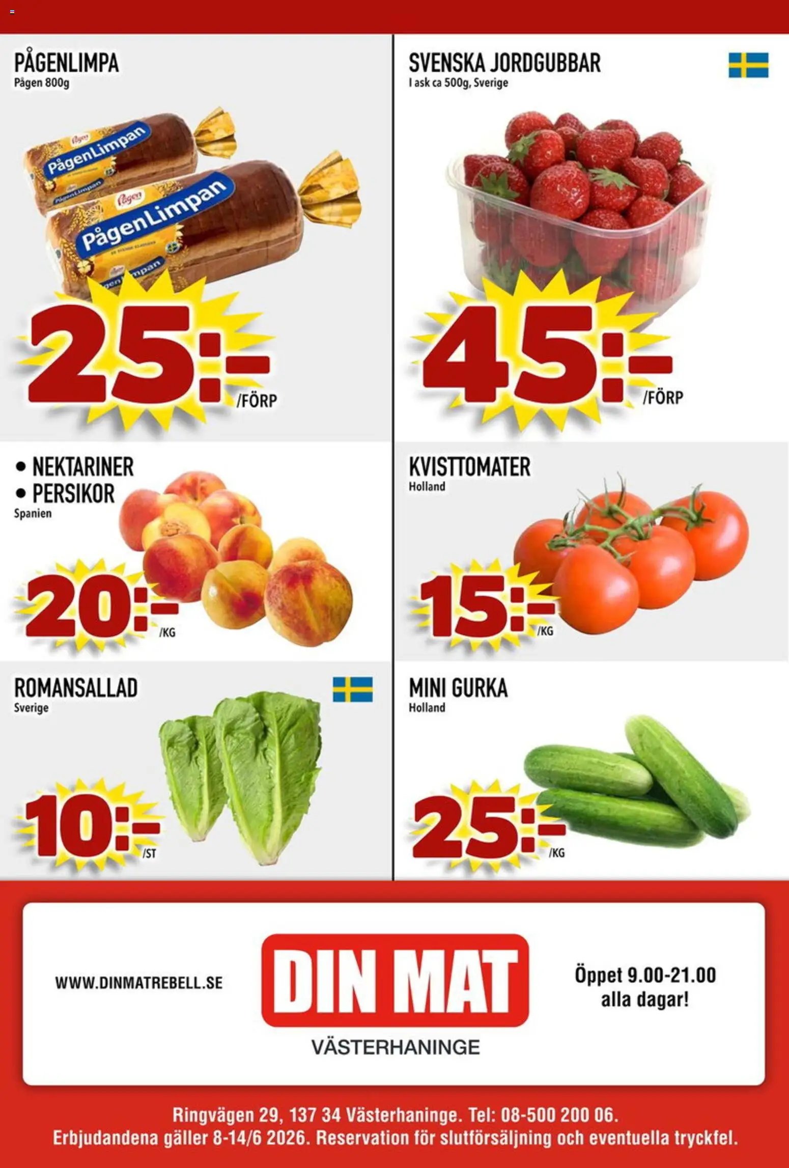 Din Mat erbjudanden