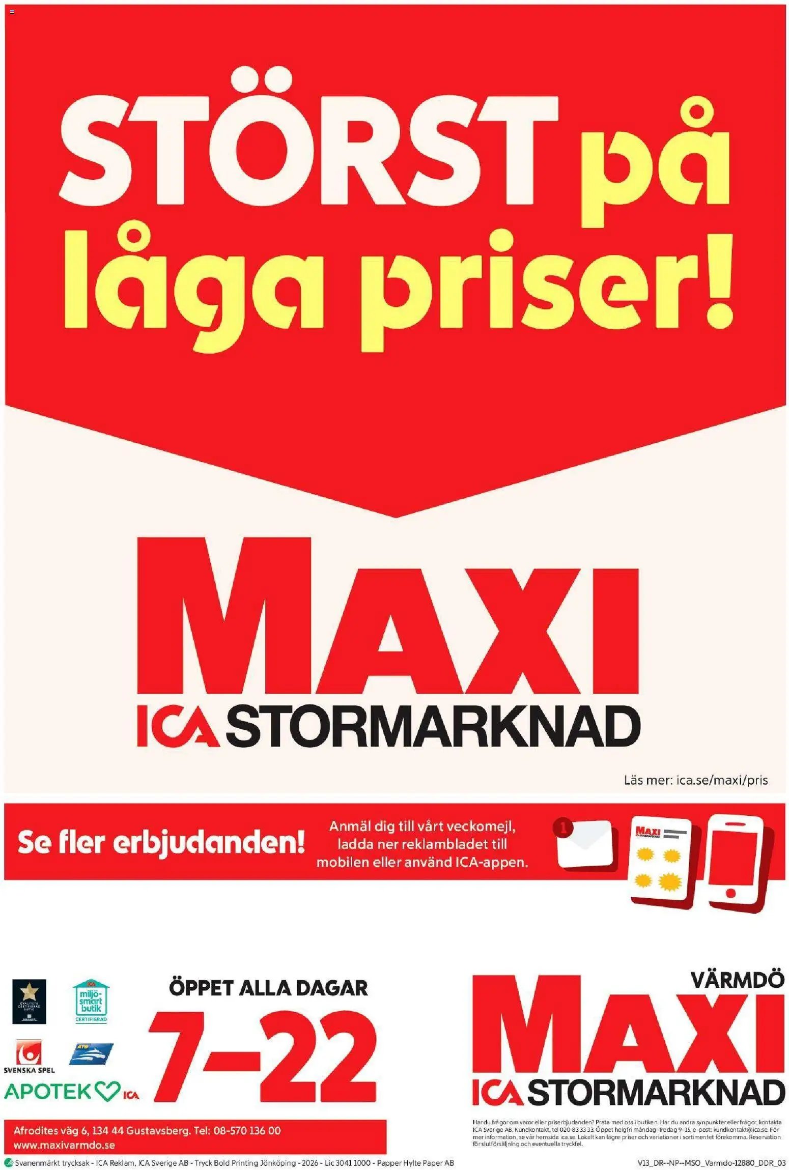 ICA Maxi - Värmdö