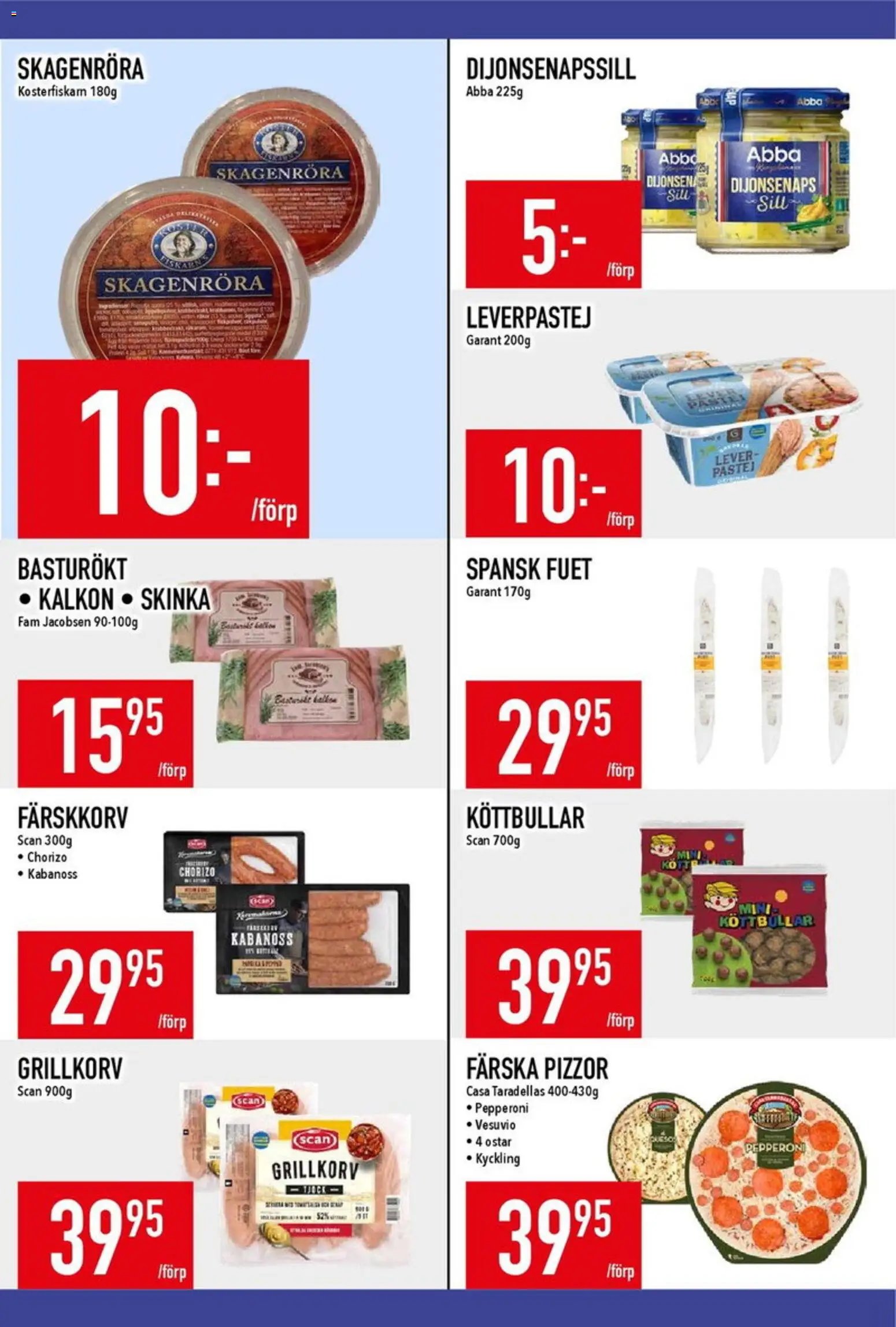 Matdax erbjudanden