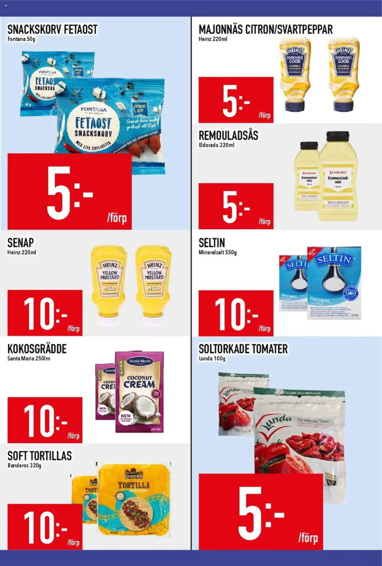 Matdax erbjudanden