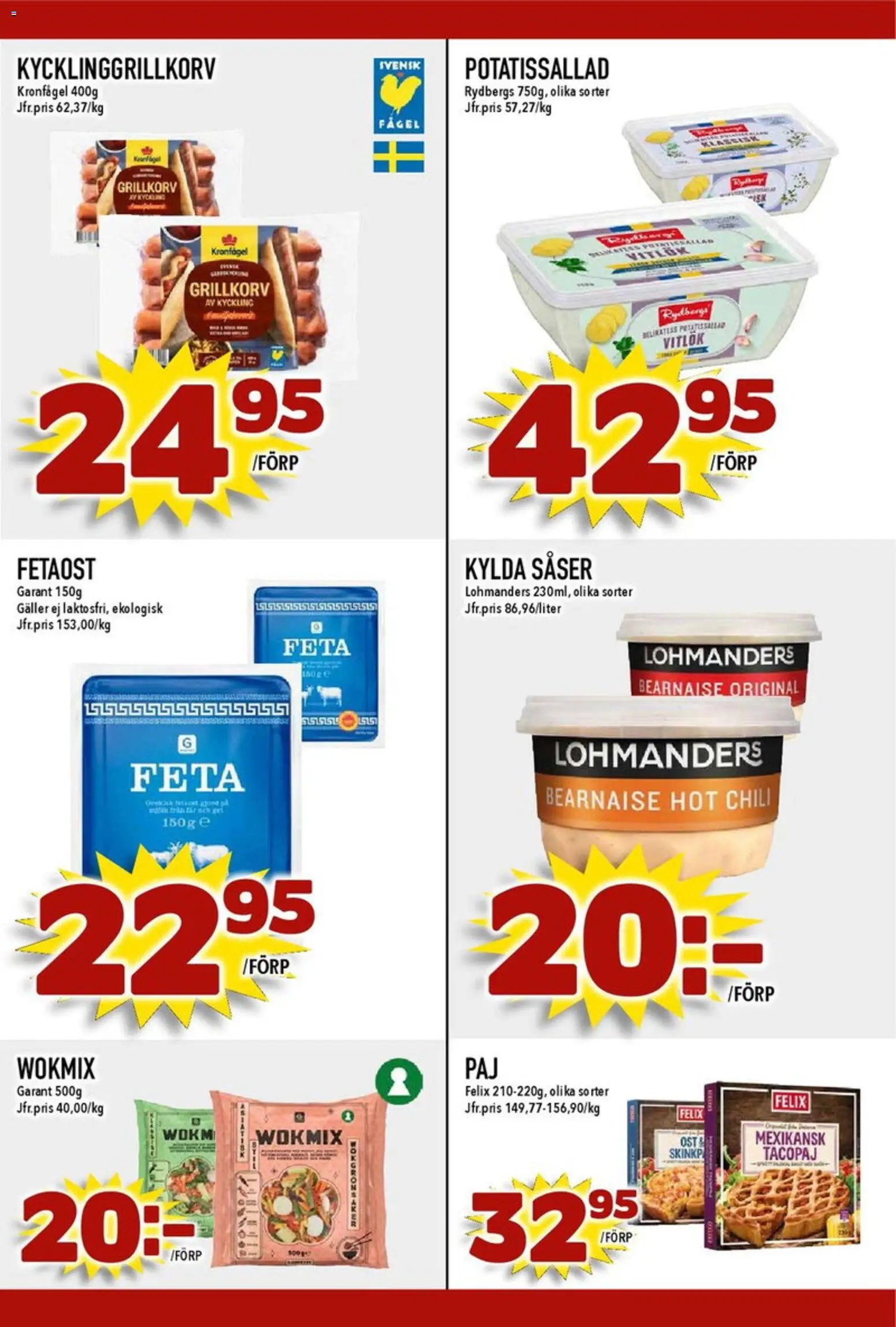 Matdax erbjudanden