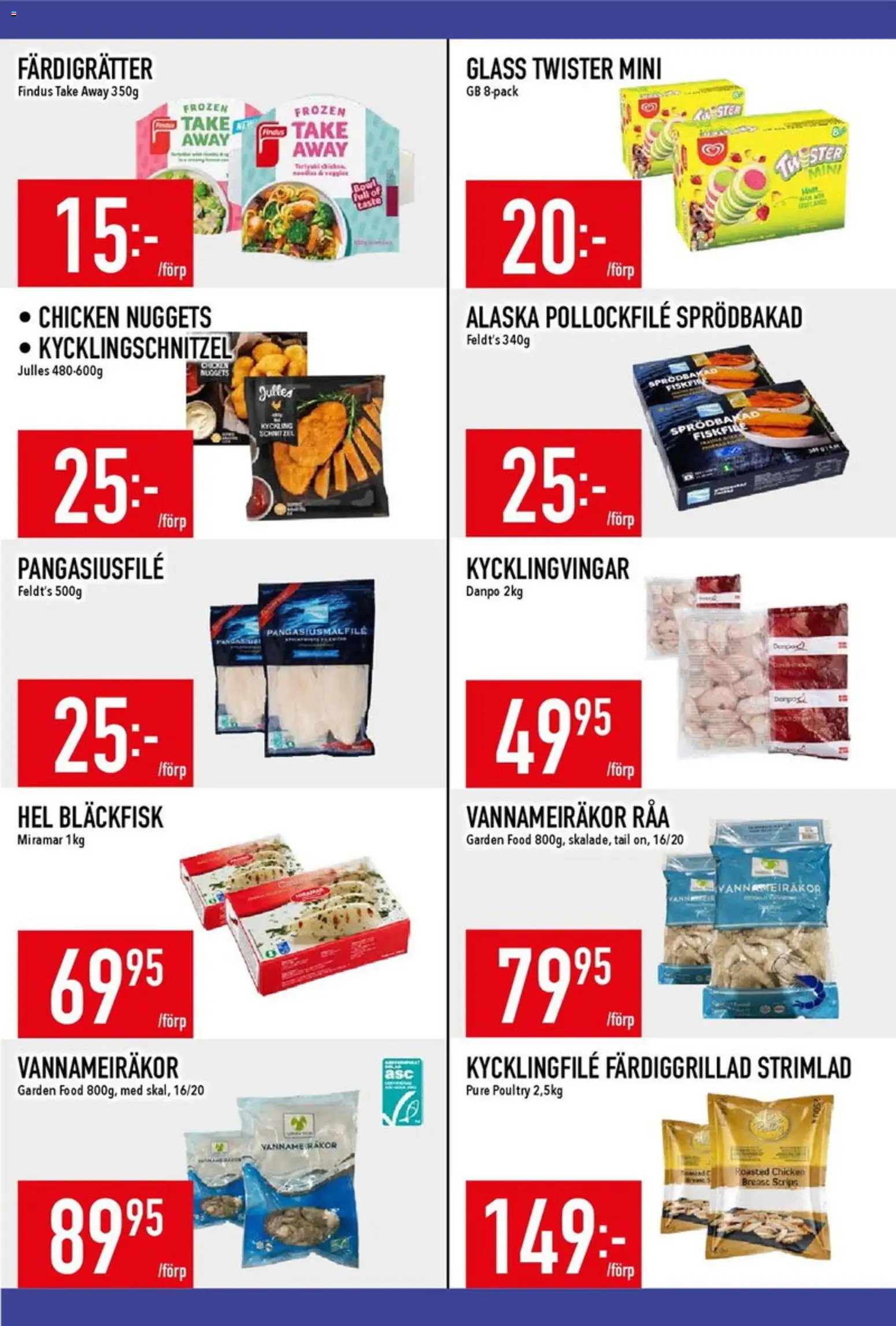 Matdax erbjudanden