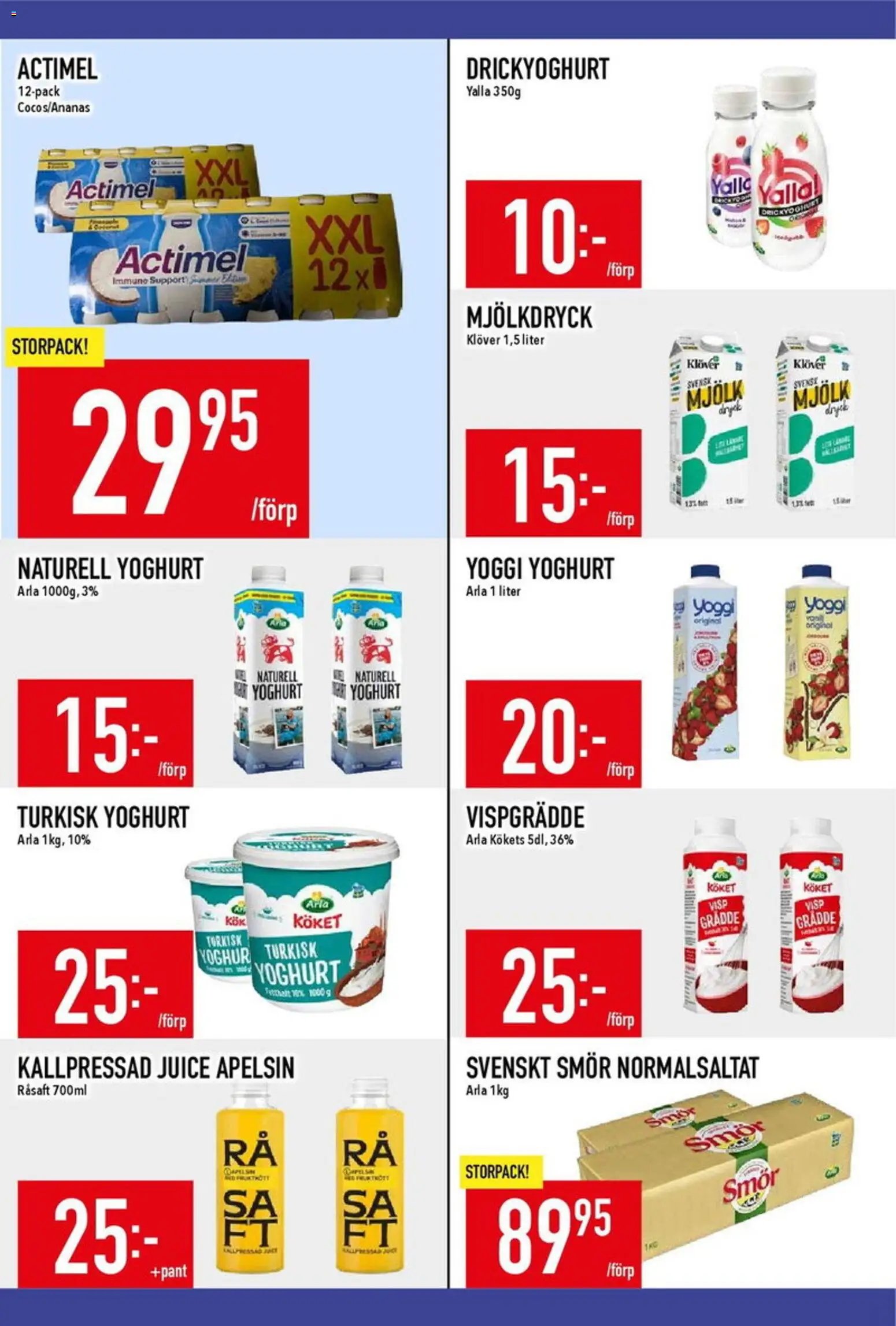 Matdax erbjudanden