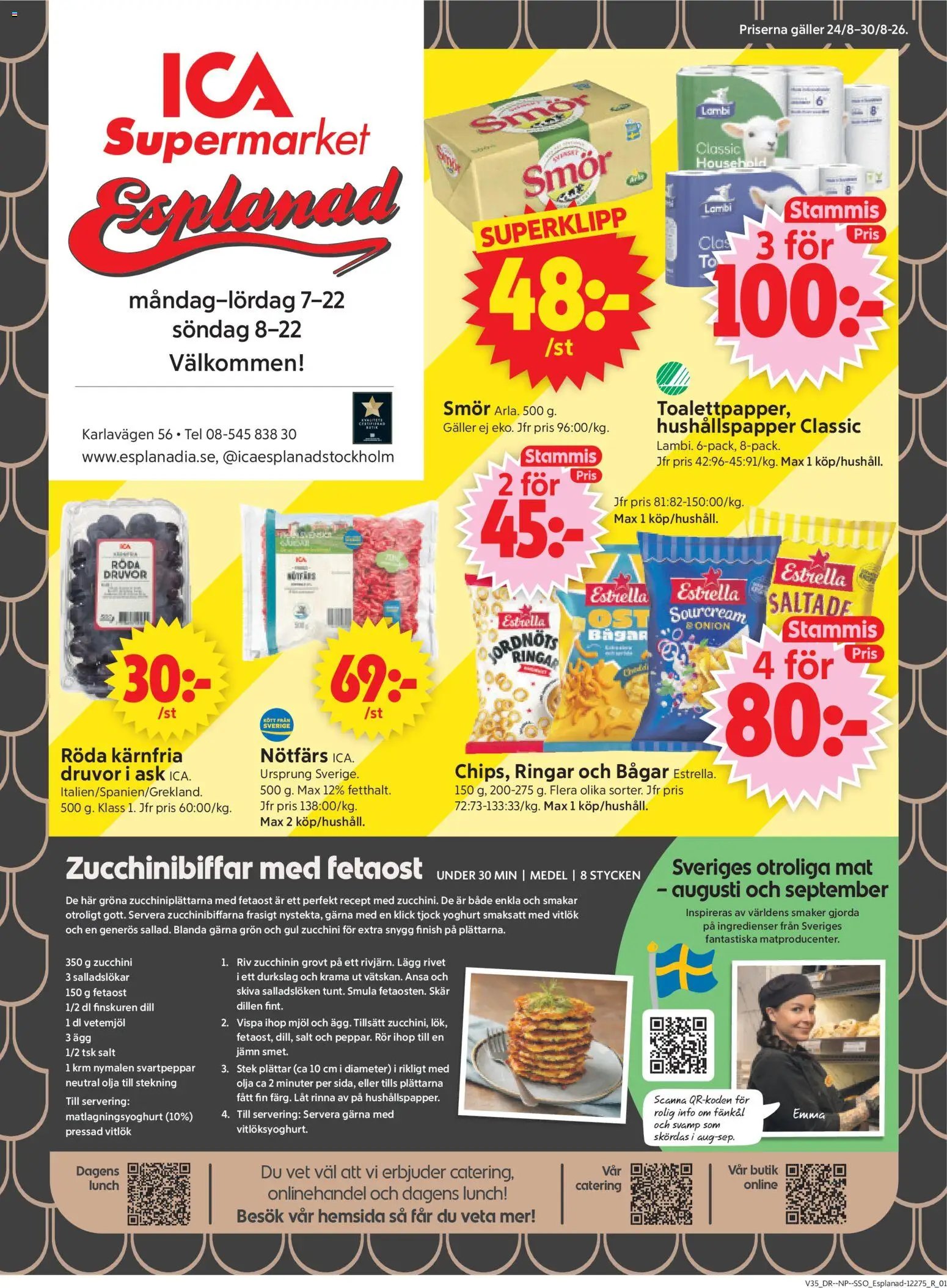 ICA Supermarket erbjudanden