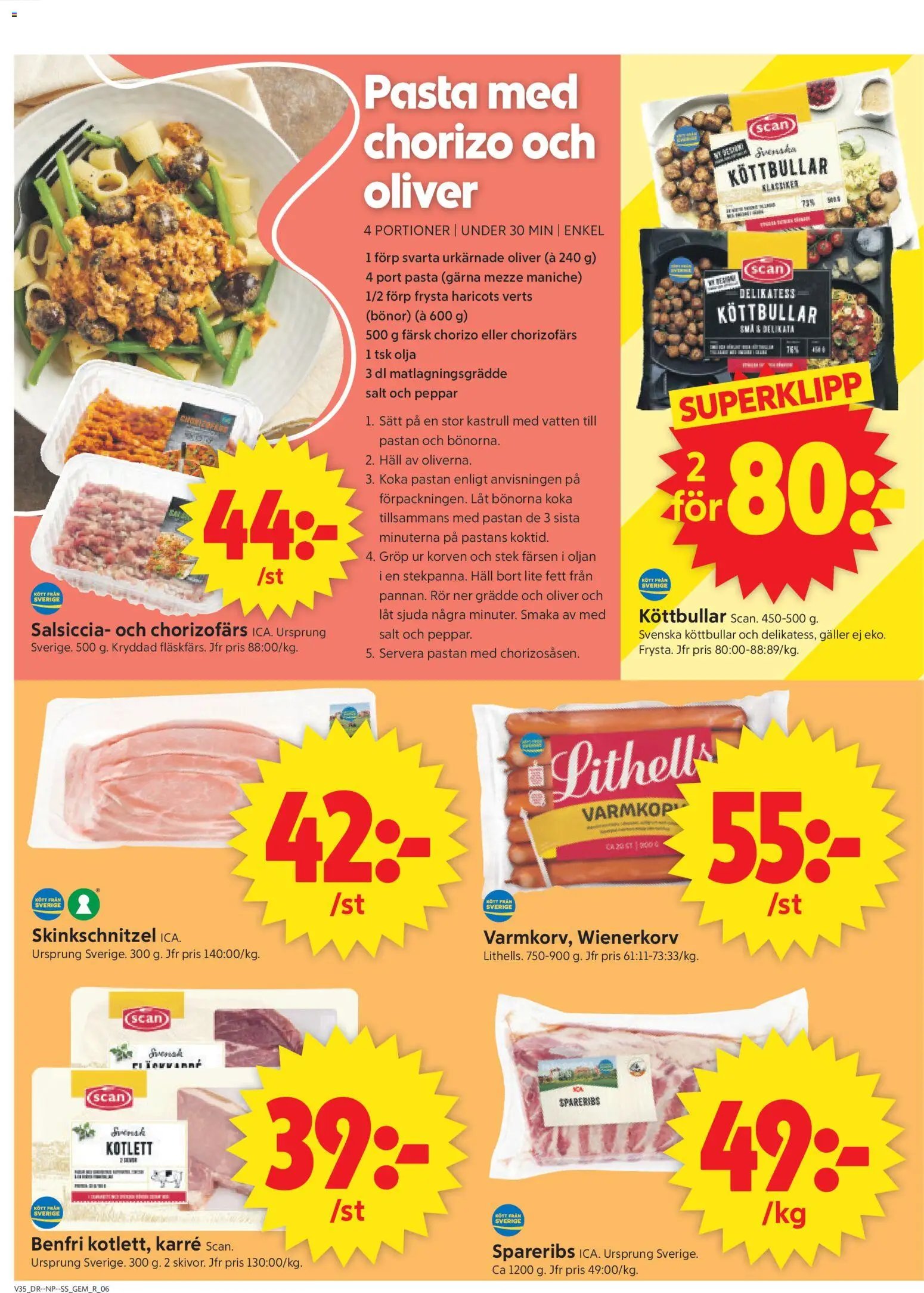 ICA Supermarket erbjudanden