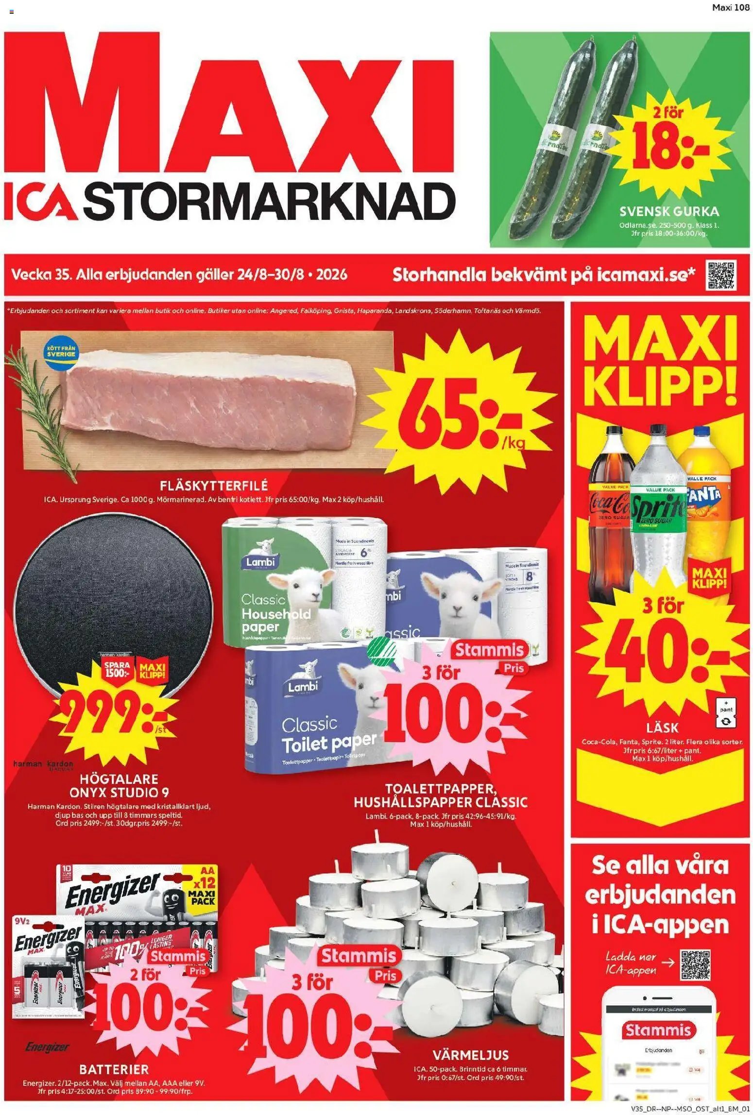 ICA Maxi erbjudanden