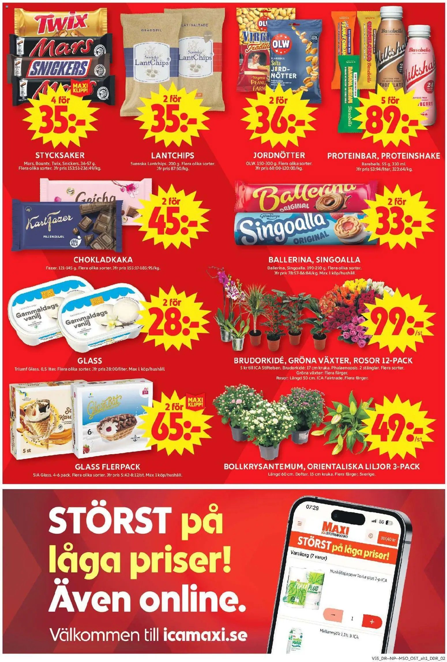 ICA Maxi erbjudanden