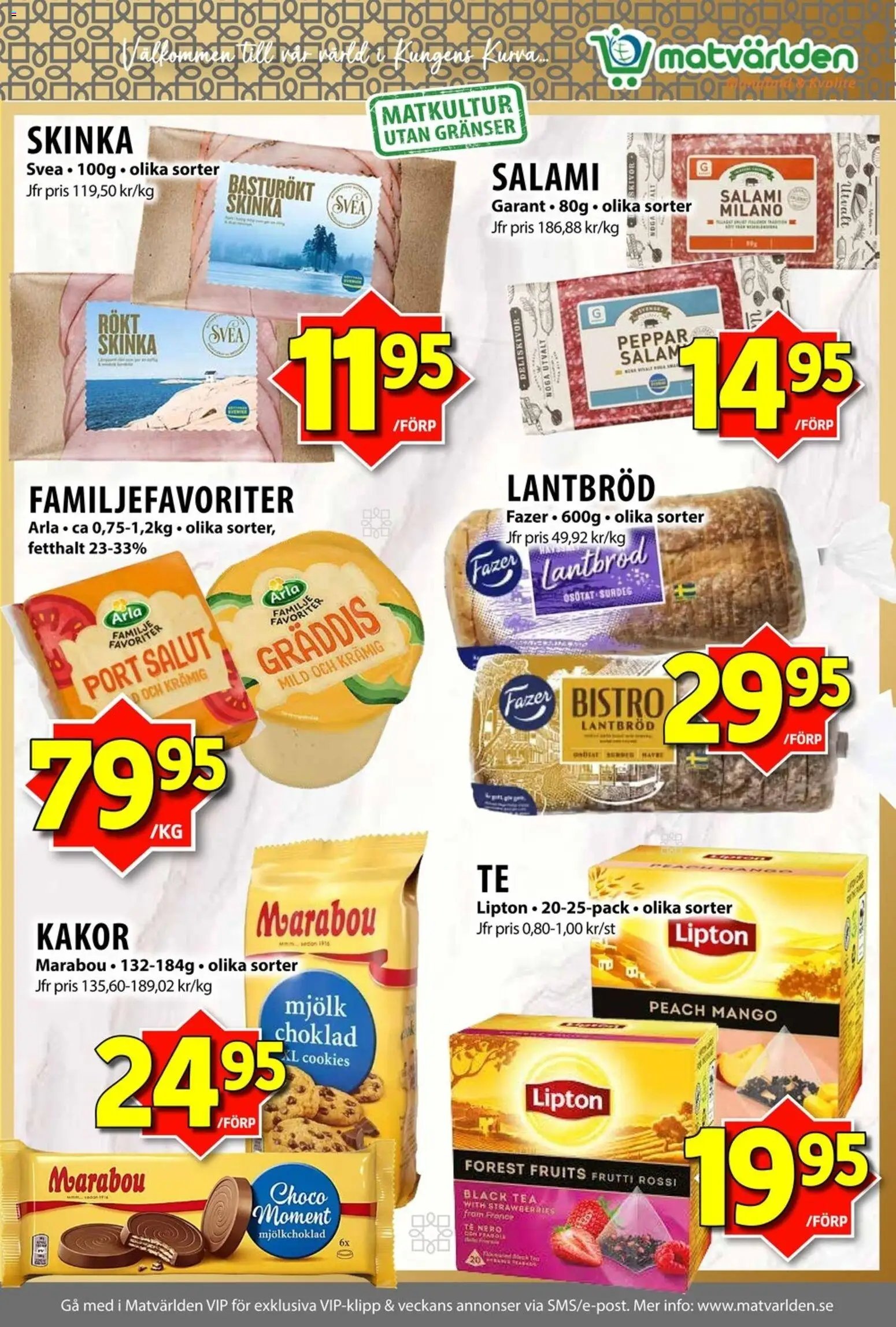 Matvärlden erbjudanden