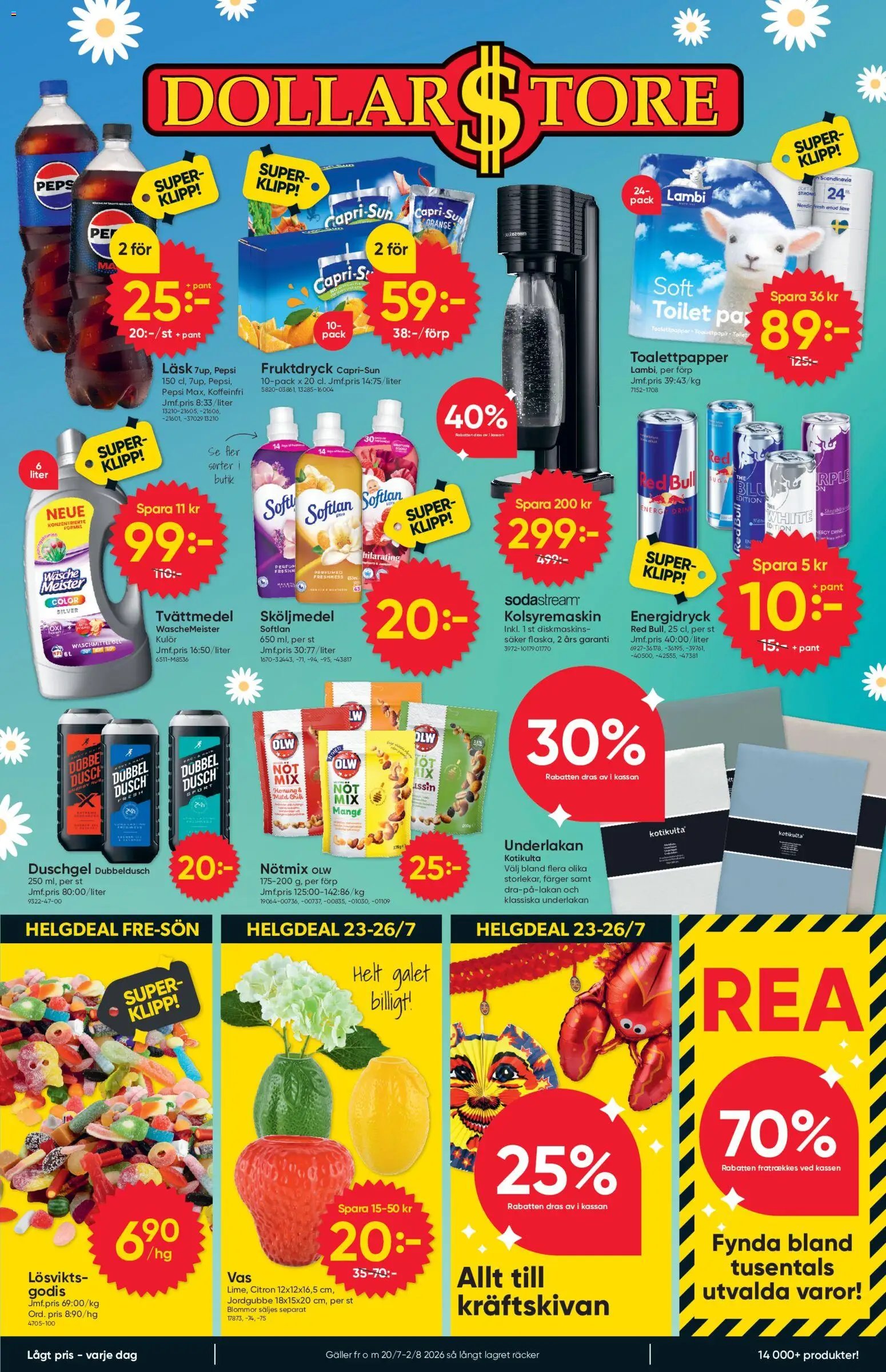 Dollar Store erbjudanden