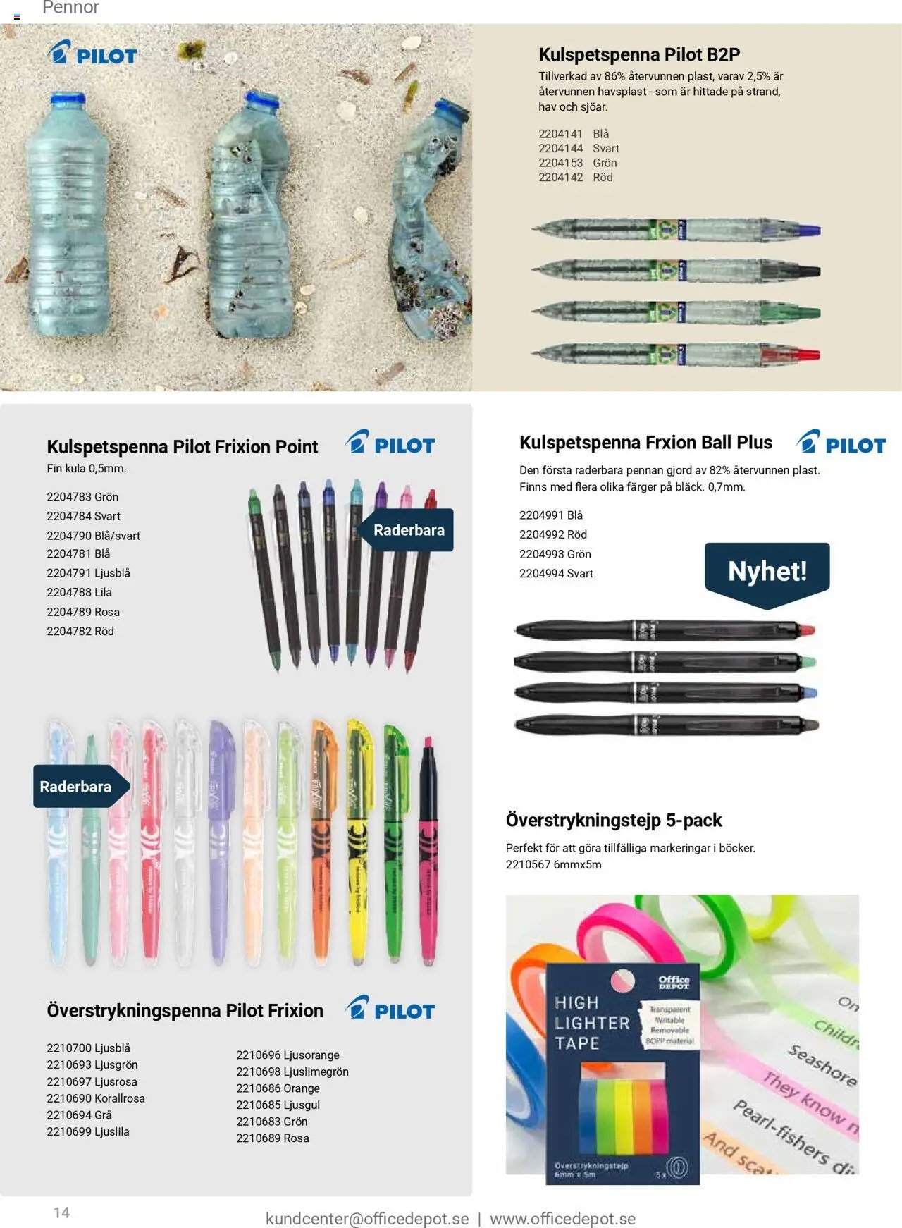 Office Depot - erbjudanden - Lärarkalendrar
