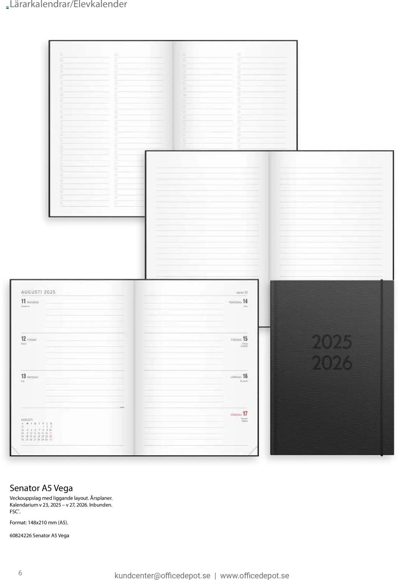 Office Depot - erbjudanden - Lärarkalendrar