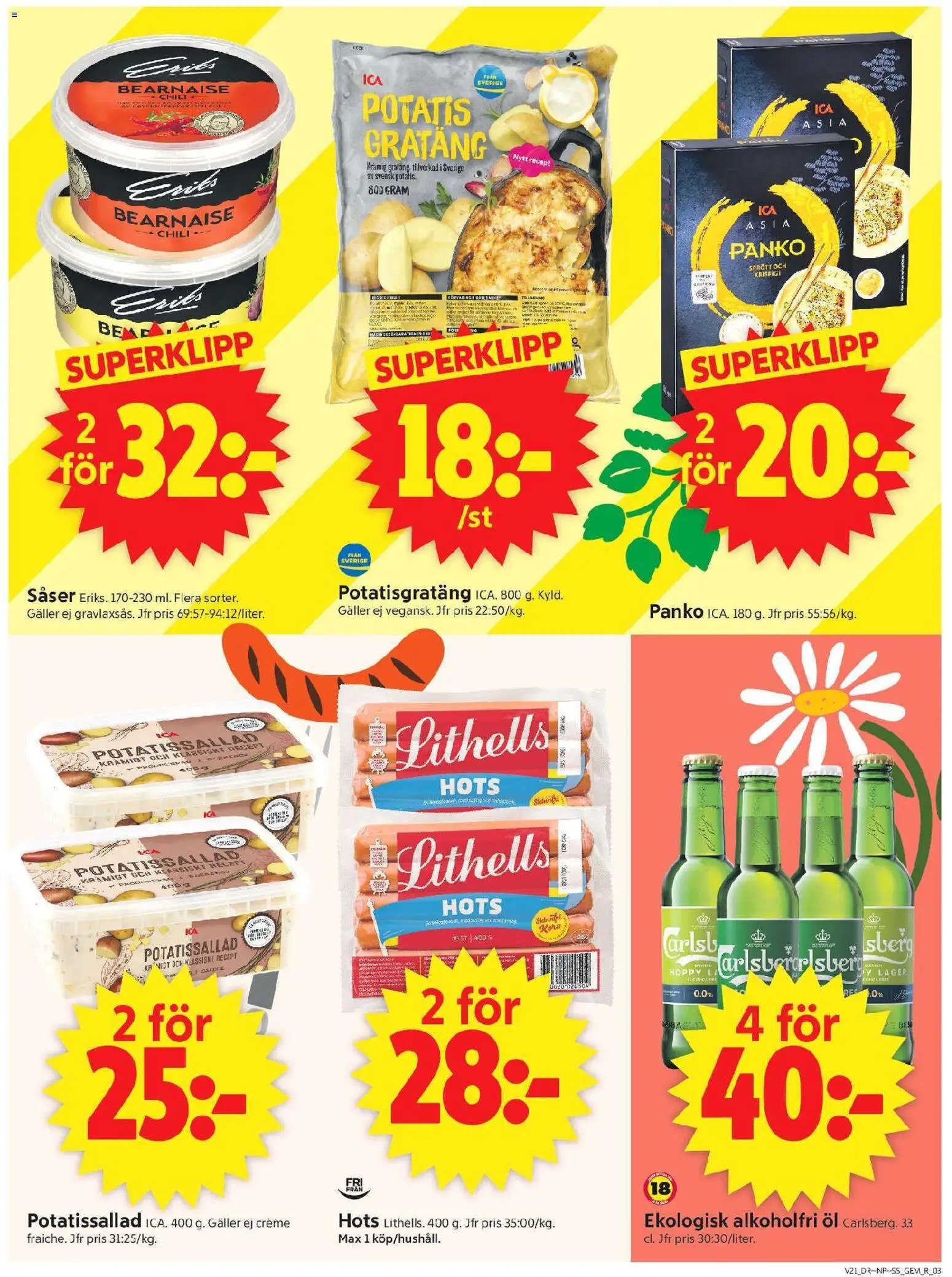 ICA Supermarket erbjudanden