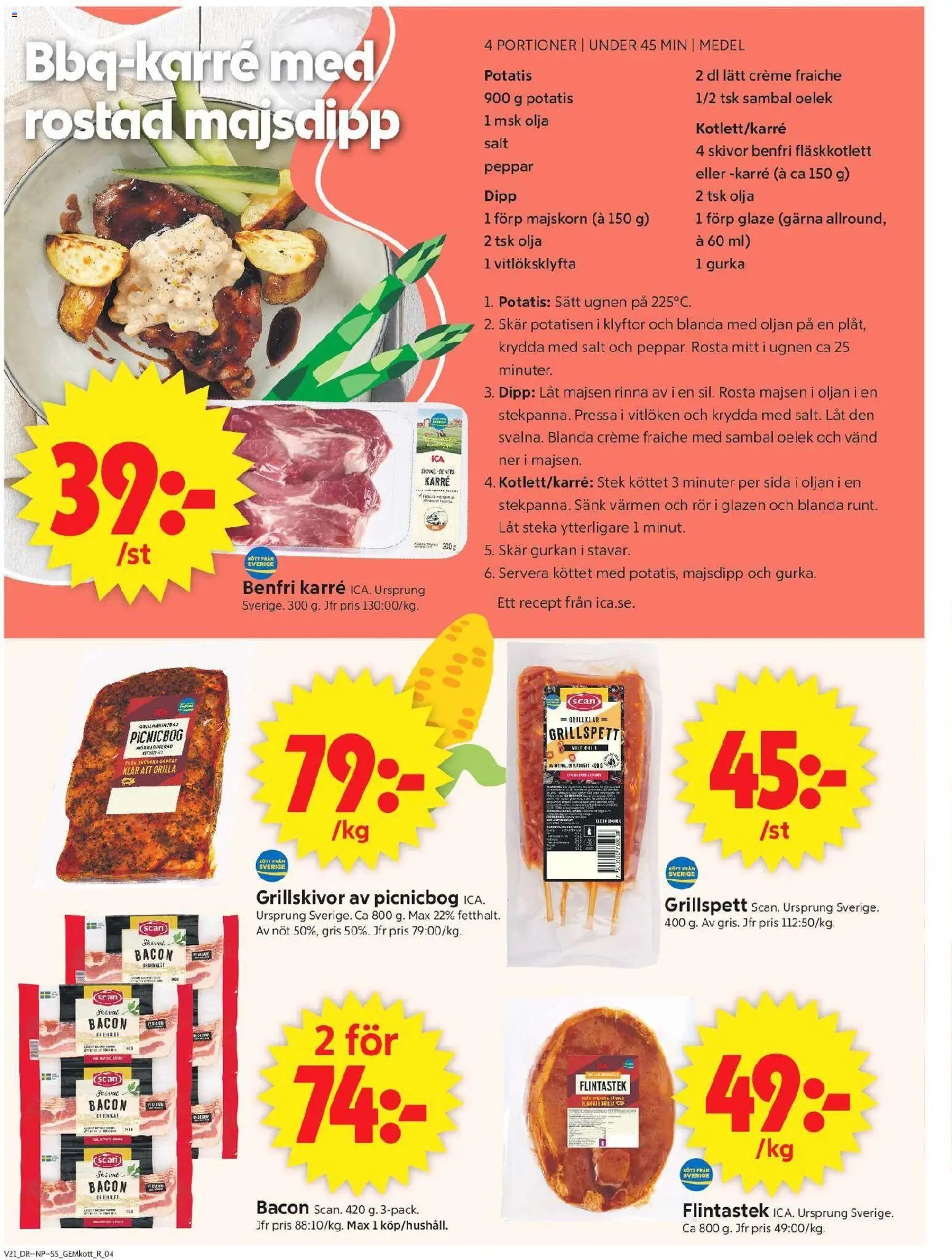 ICA Supermarket erbjudanden