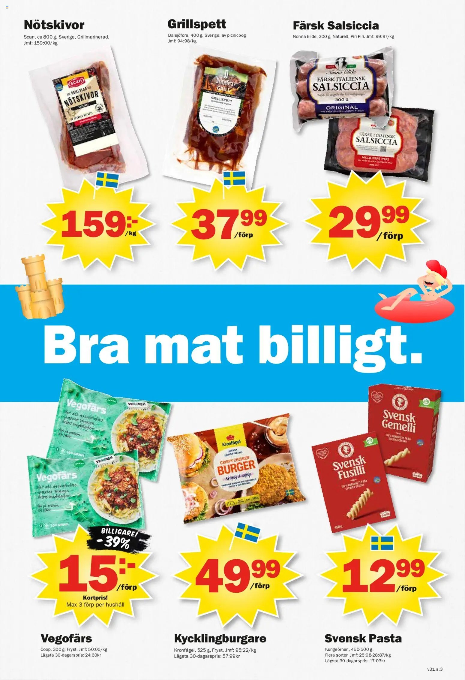 Pekås erbjudanden