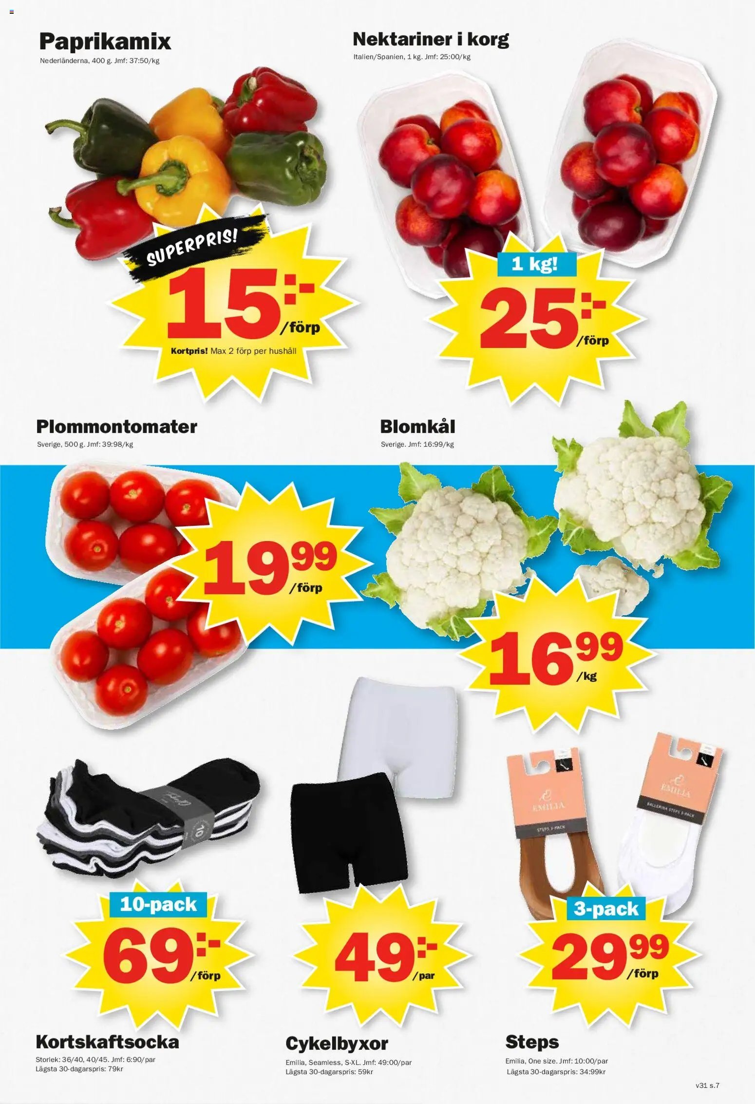 Pekås erbjudanden