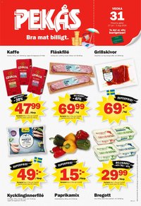 Pekås erbjudanden