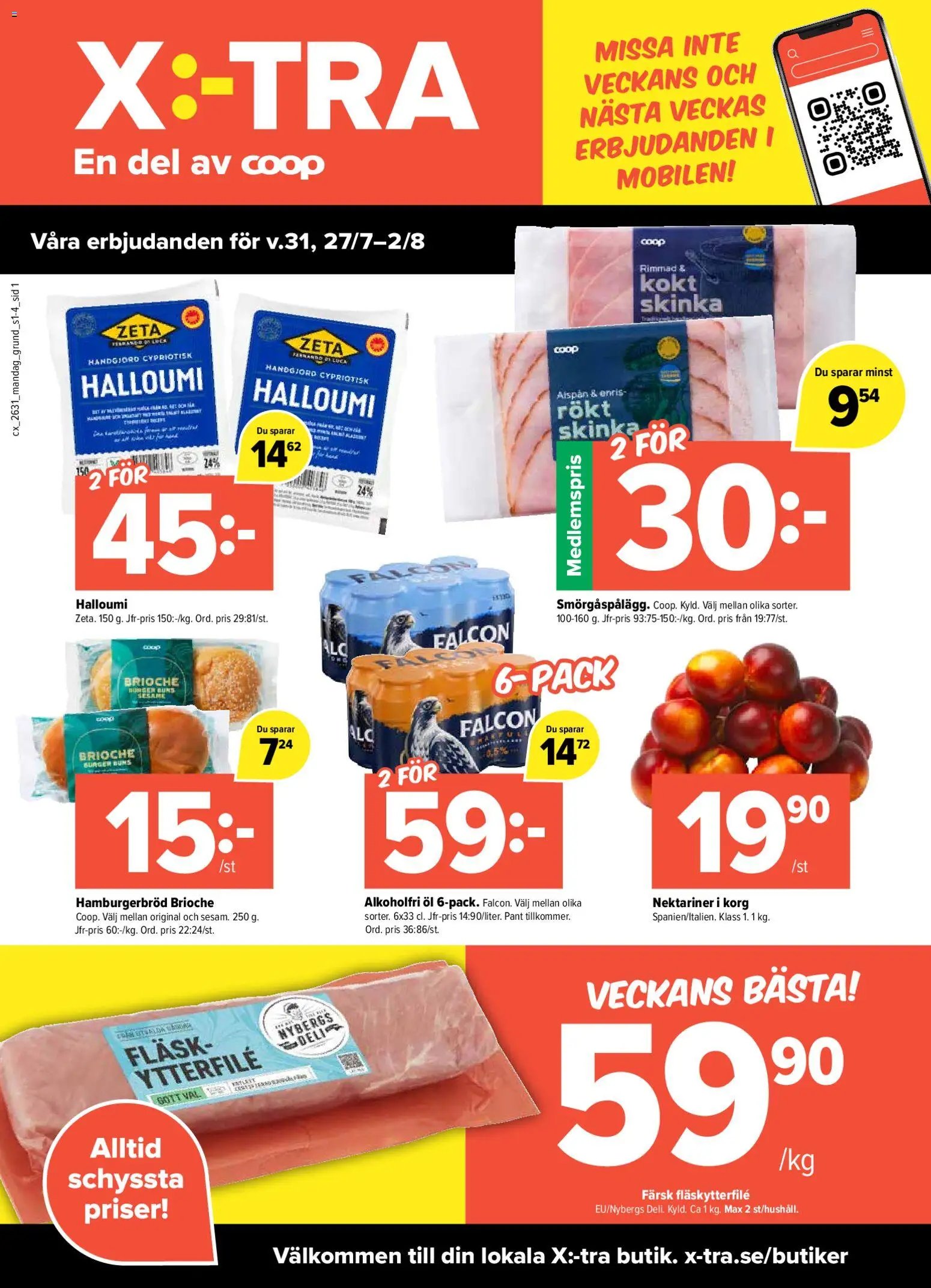Coop X:-TRA erbjudanden