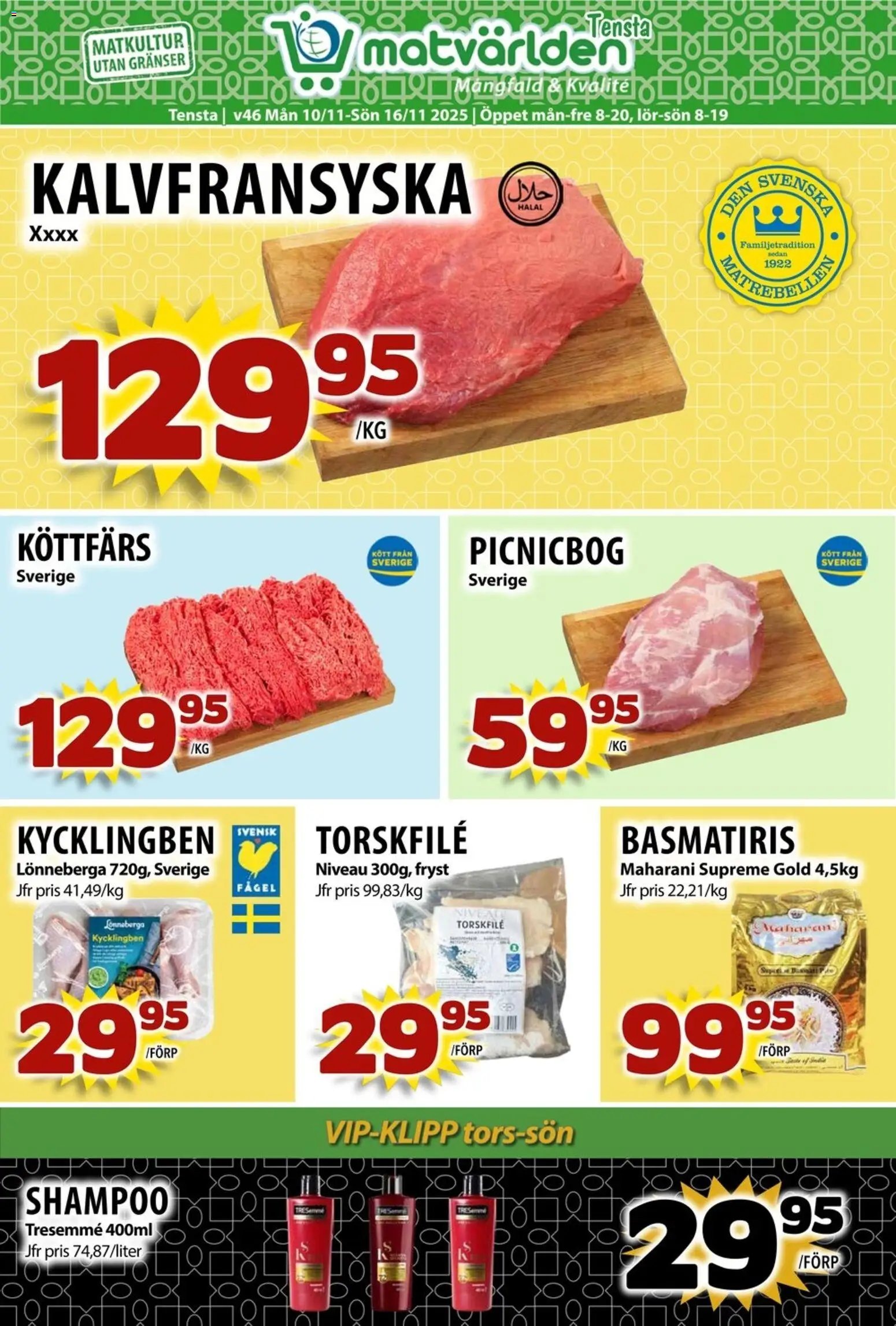 Matvärlden - erbjudanden - Tensta