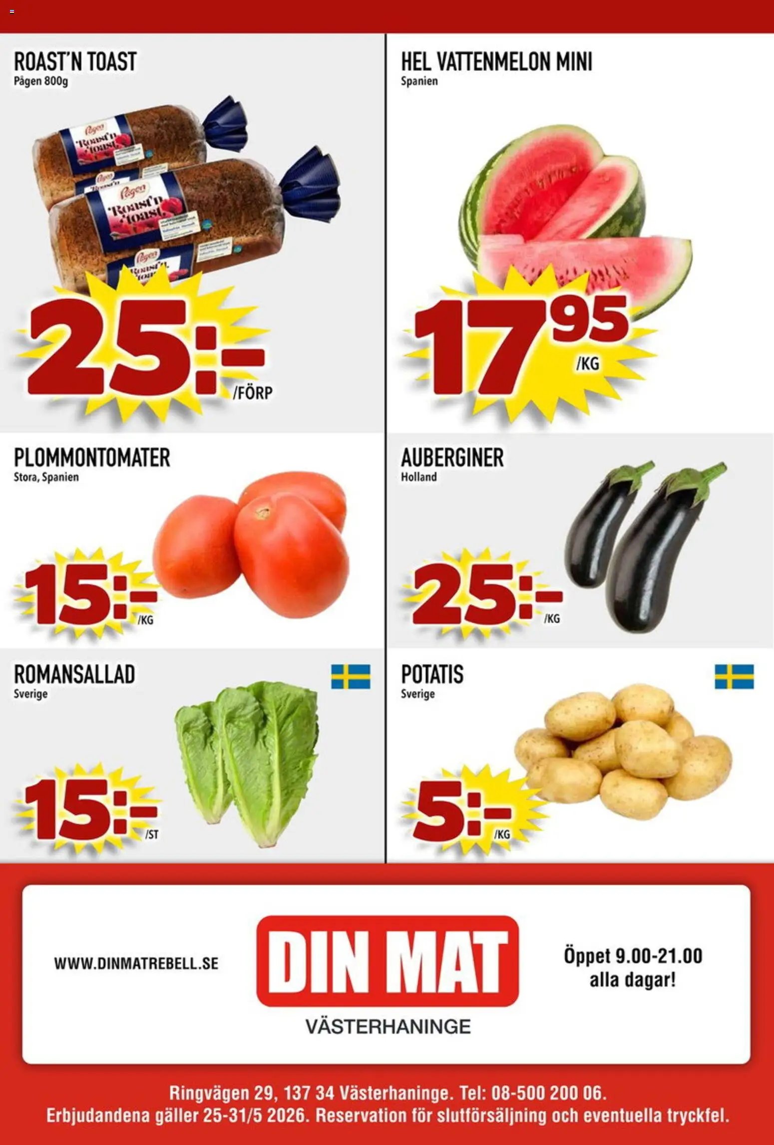 Din Mat erbjudanden