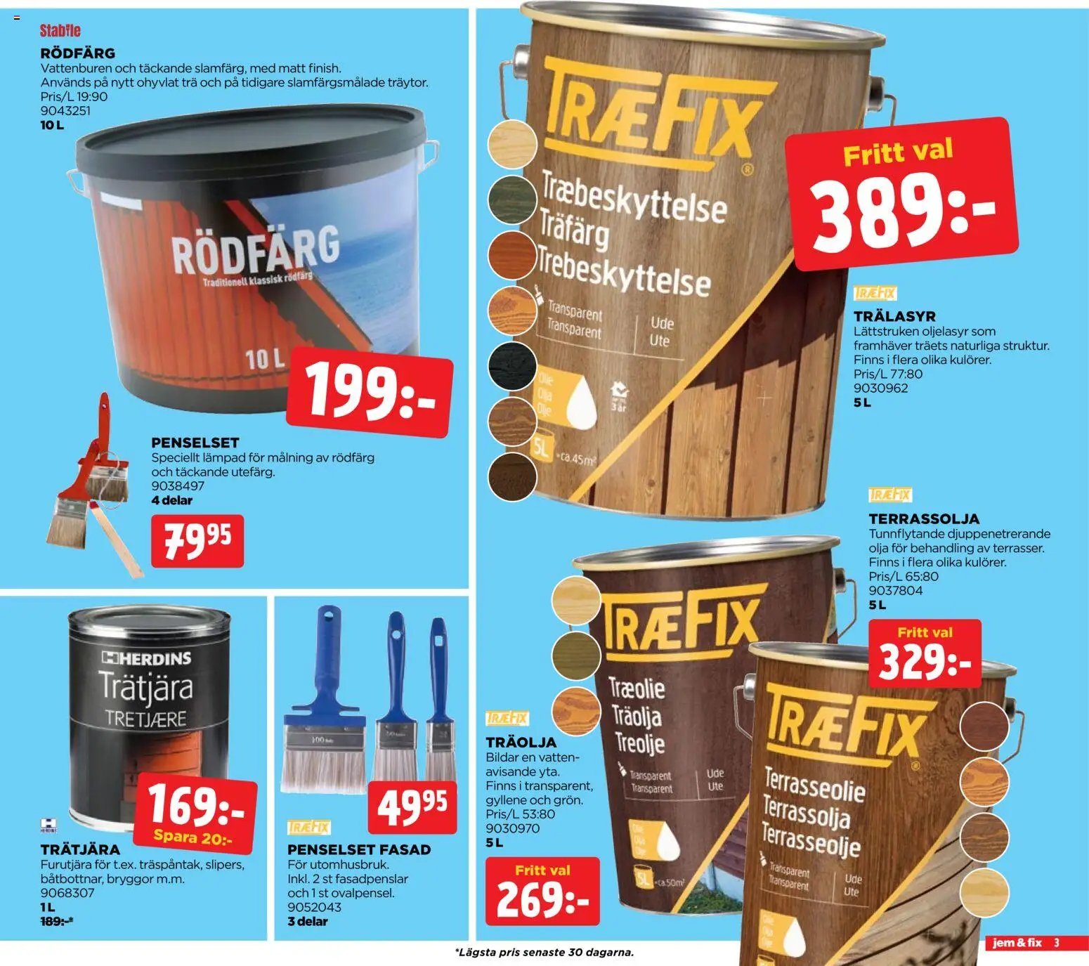 Jem & Fix erbjudanden
