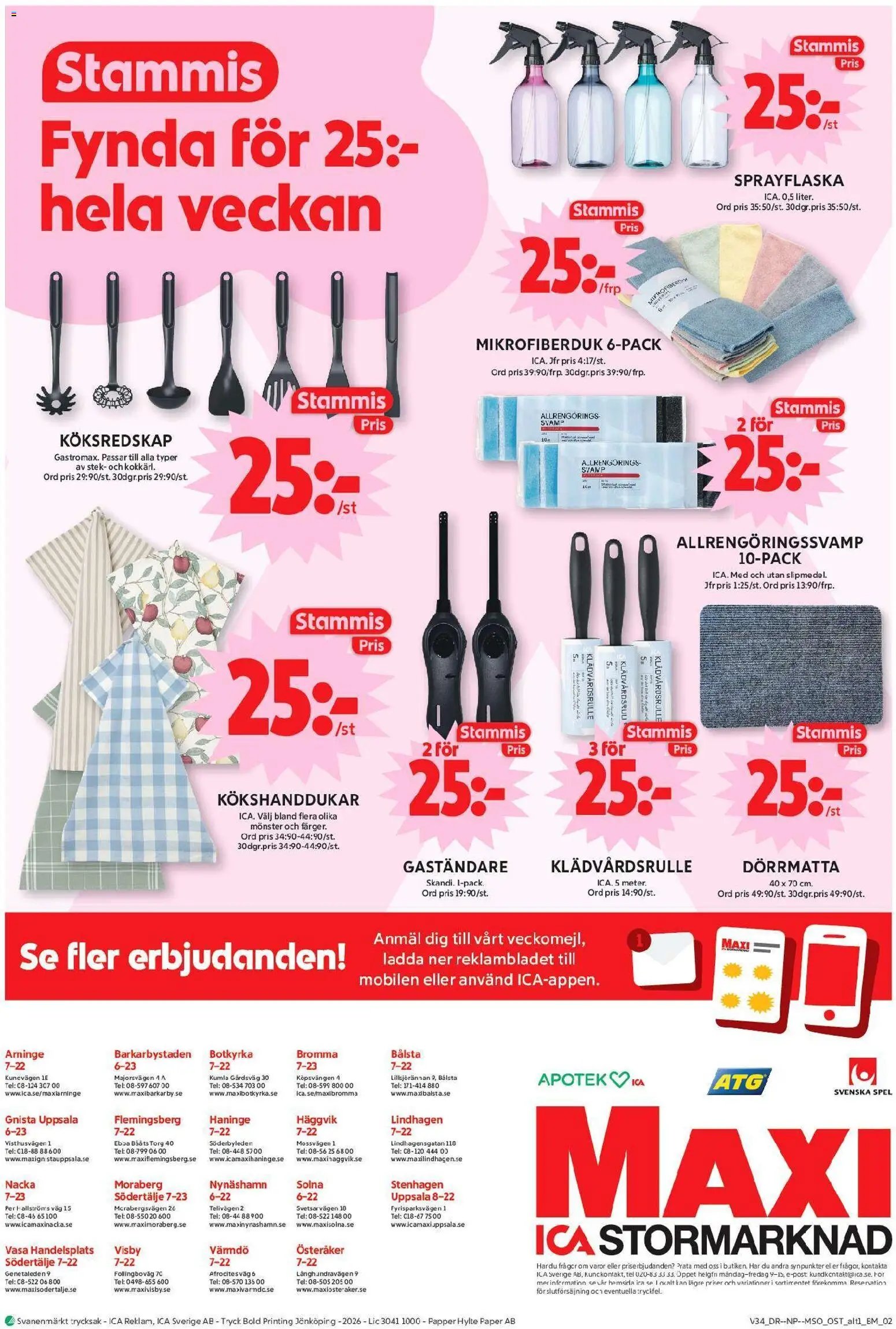 ICA Maxi erbjudanden