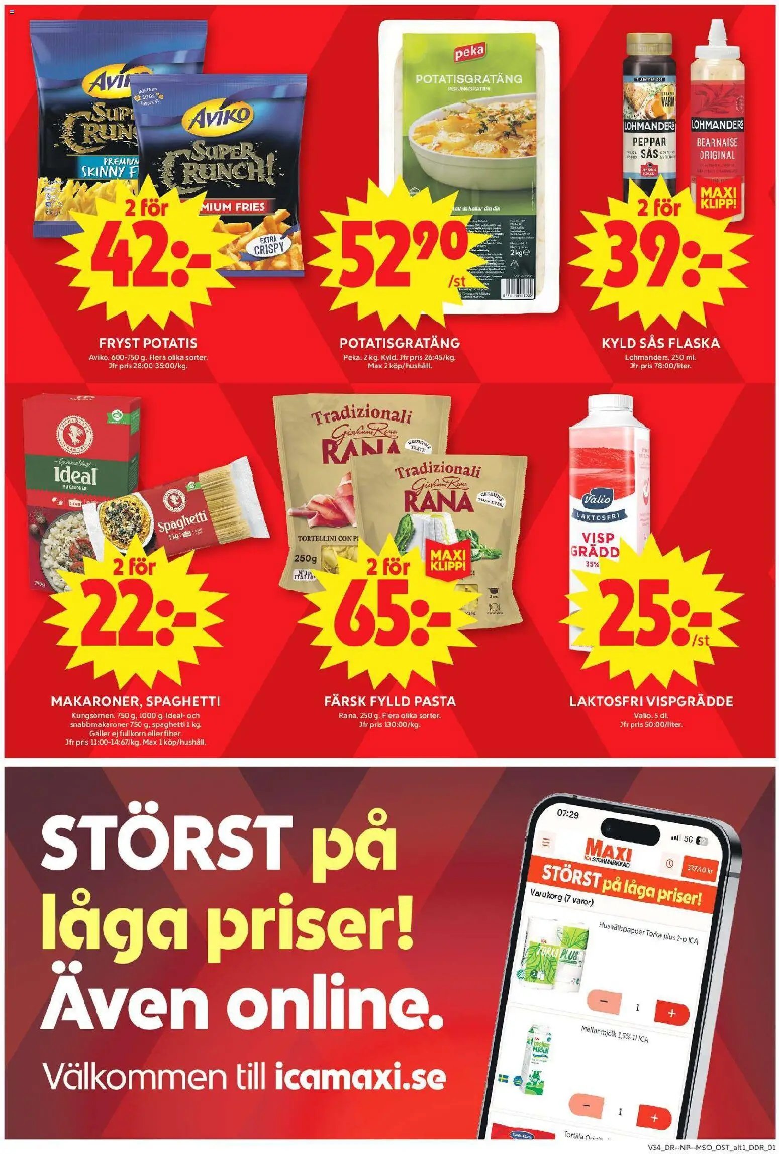 ICA Maxi erbjudanden