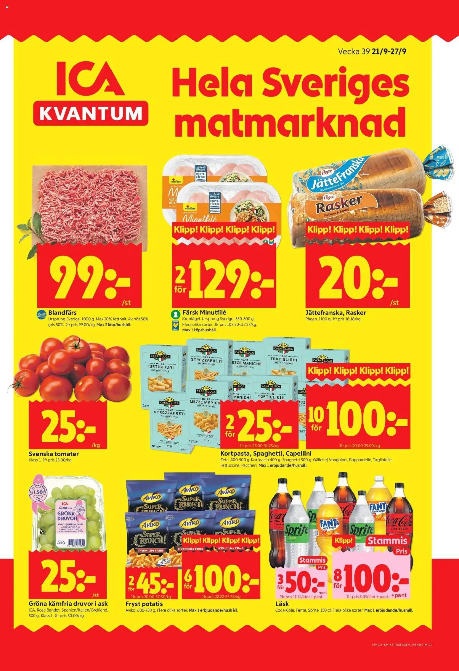 ICA Kvantum erbjudanden