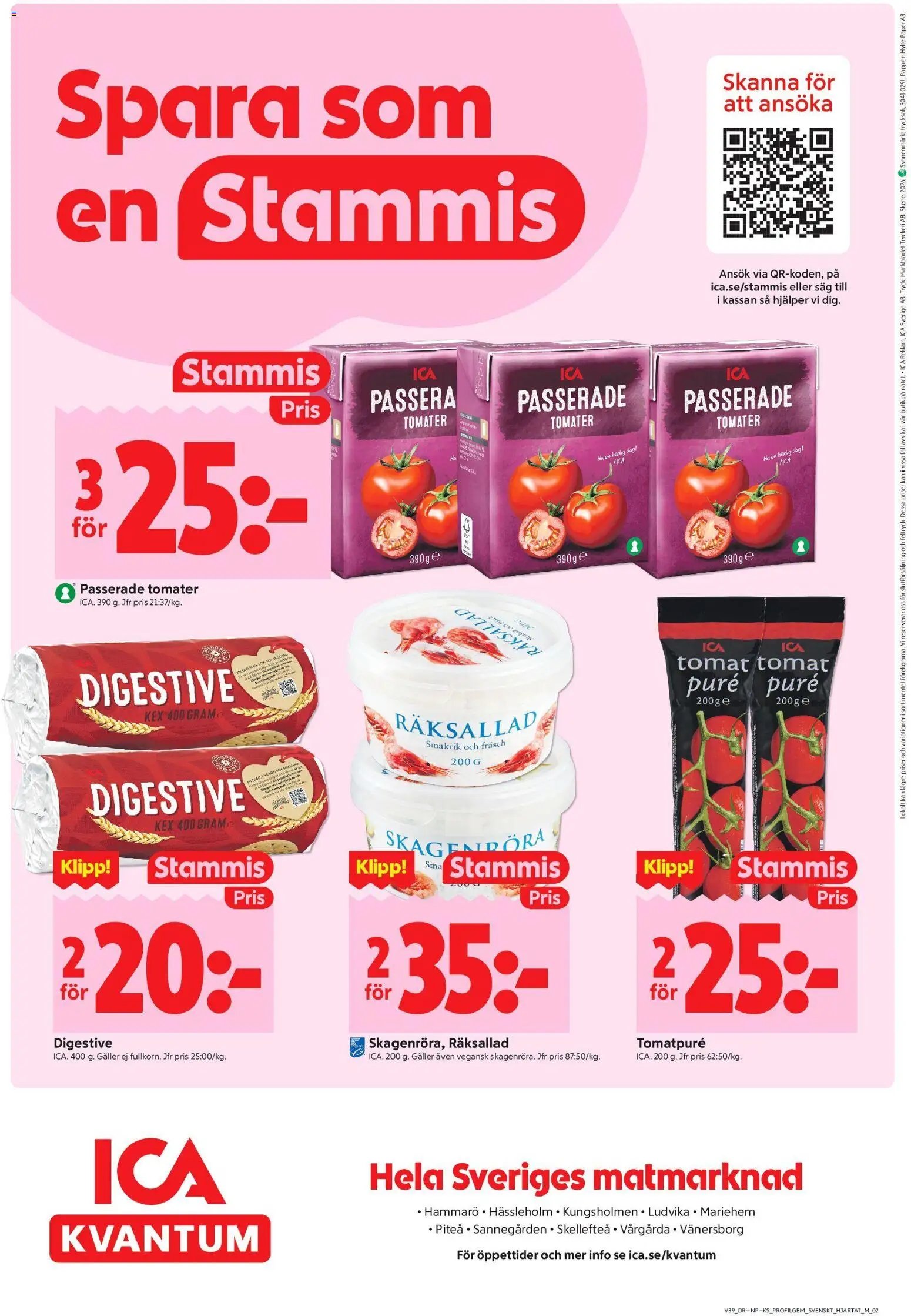 ICA Kvantum erbjudanden