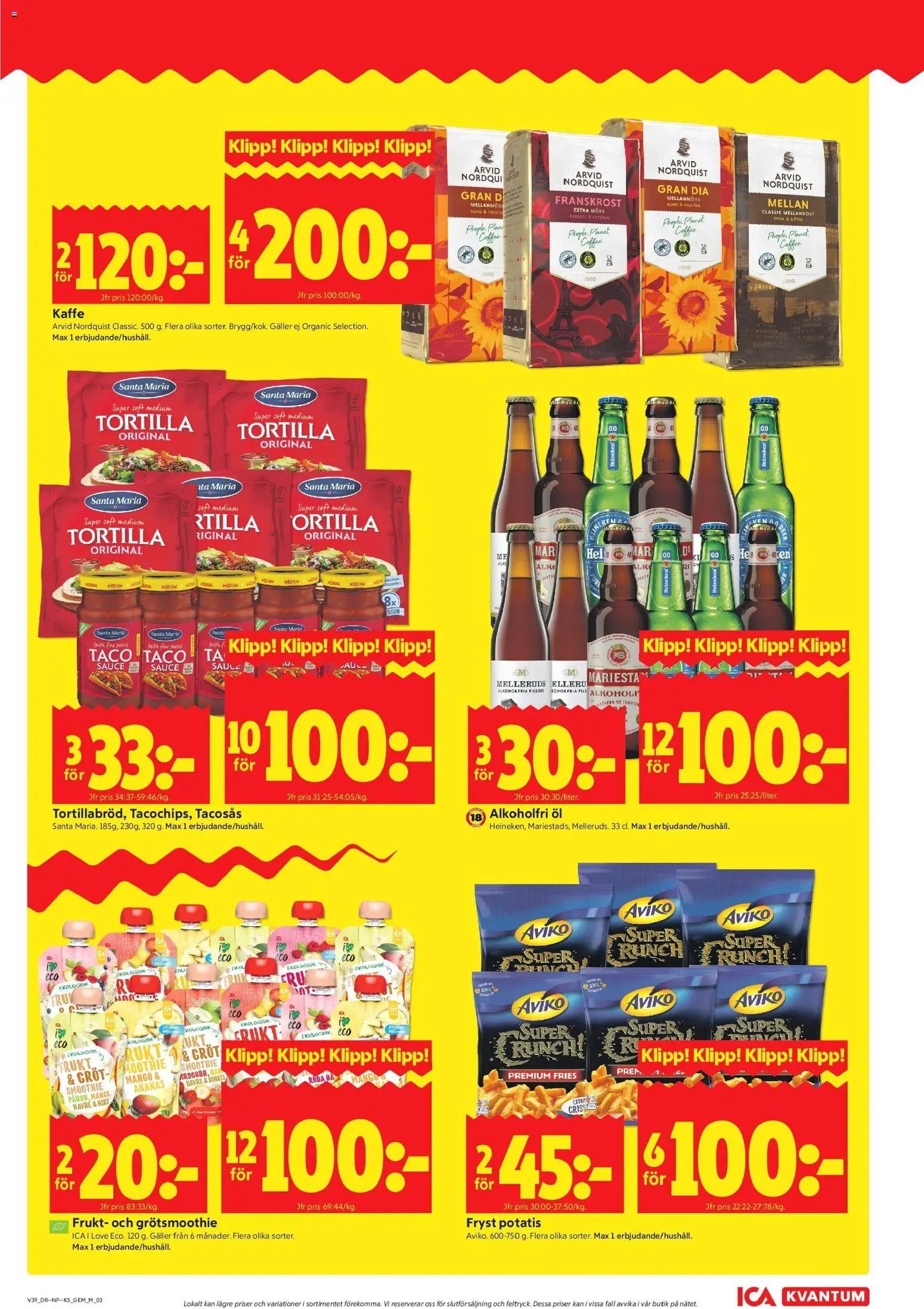ICA Kvantum erbjudanden