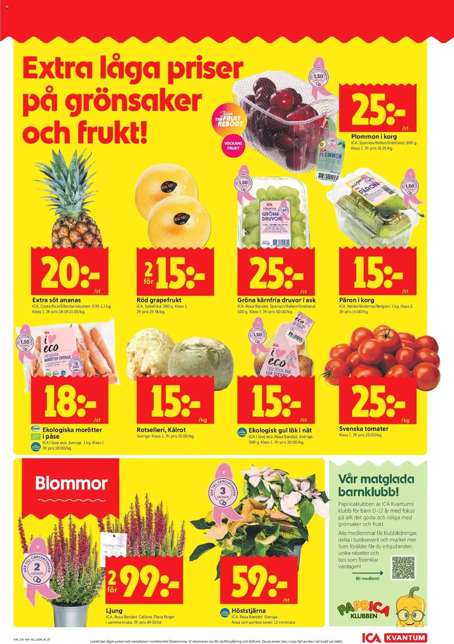 ICA Kvantum erbjudanden