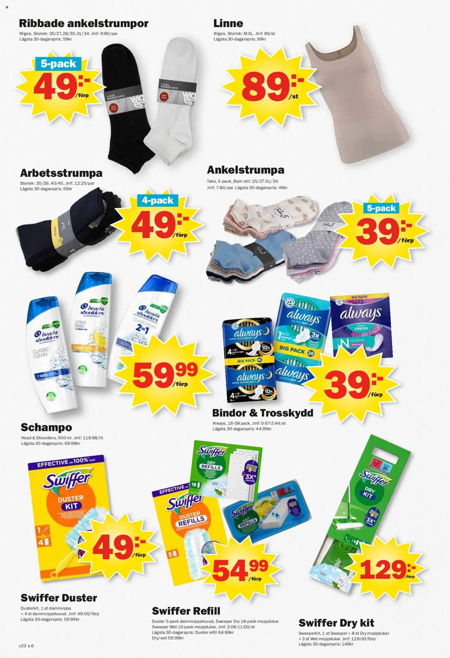 Pekås erbjudanden