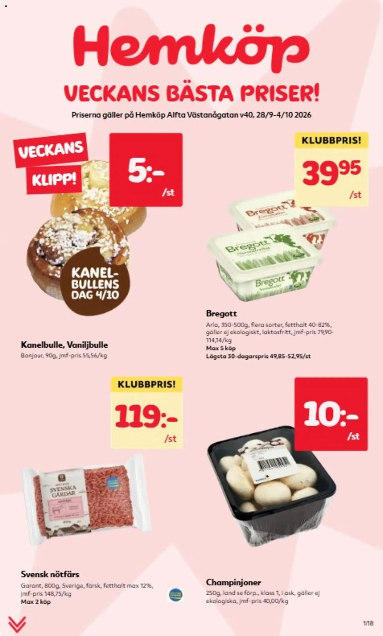 Hemköp erbjudanden