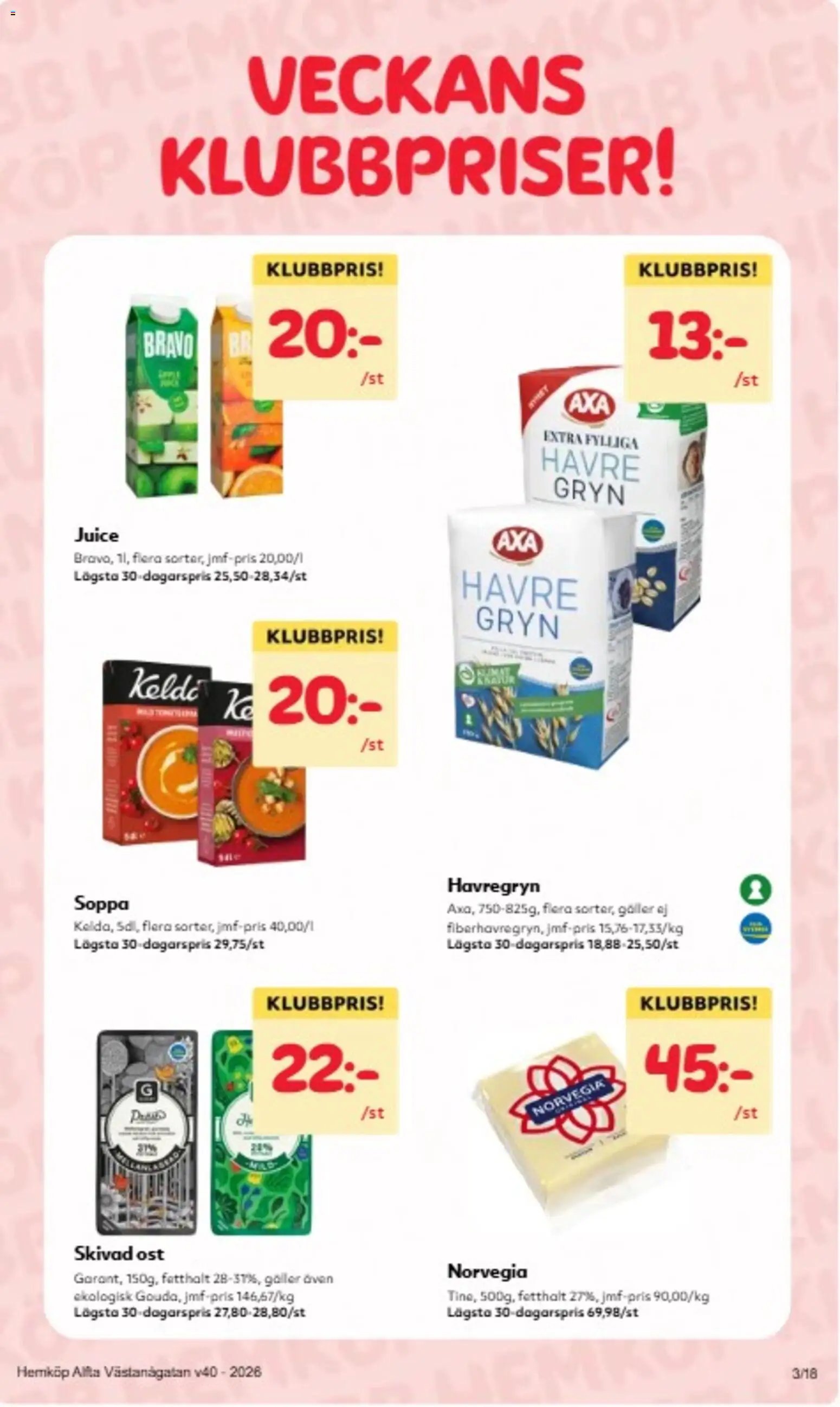 Hemköp erbjudanden