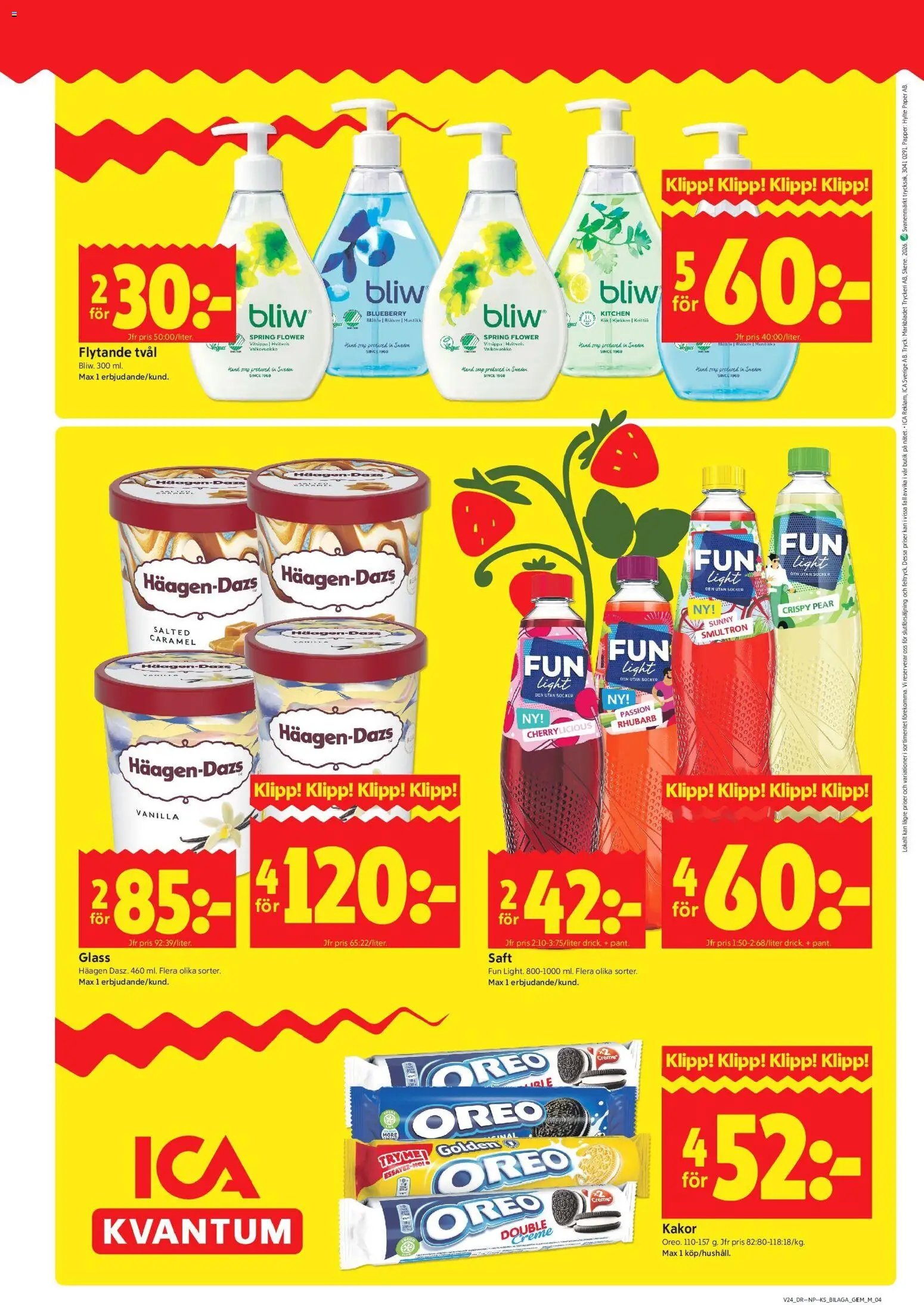 ICA Kvantum erbjudanden