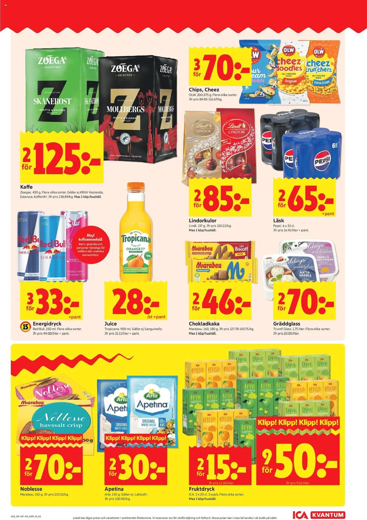 ICA Kvantum erbjudanden