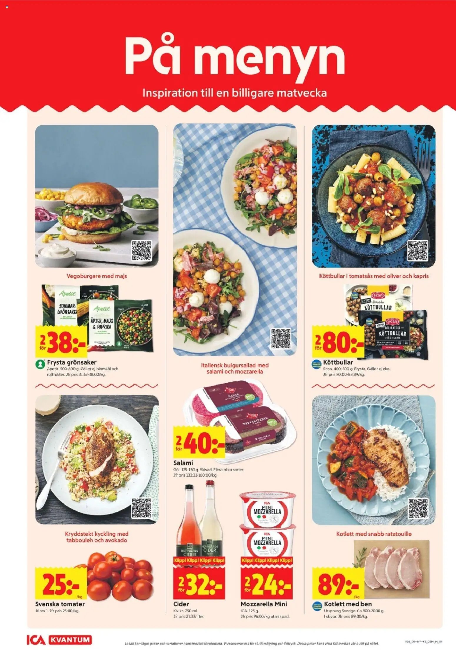 ICA Kvantum erbjudanden
