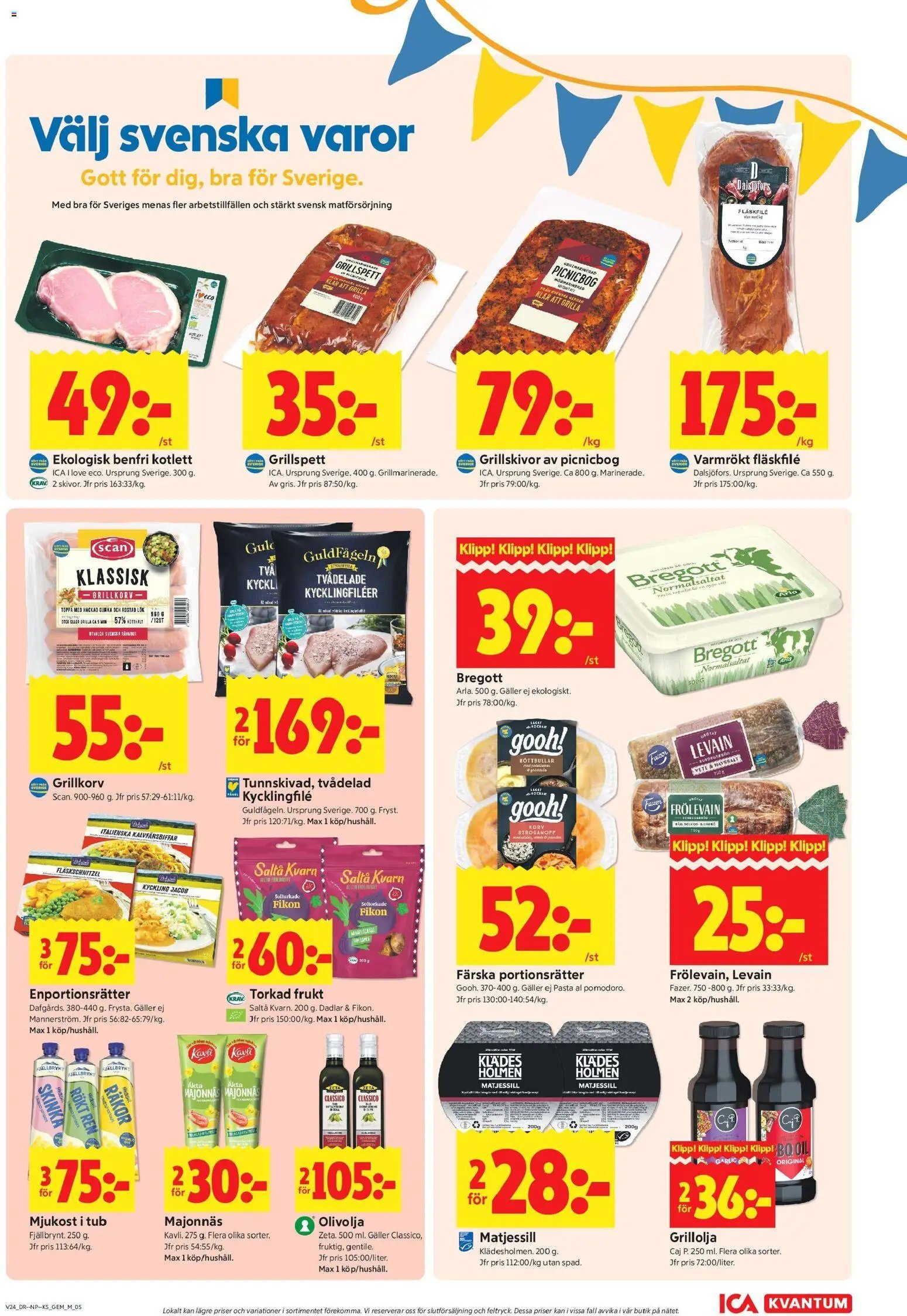 ICA Kvantum erbjudanden