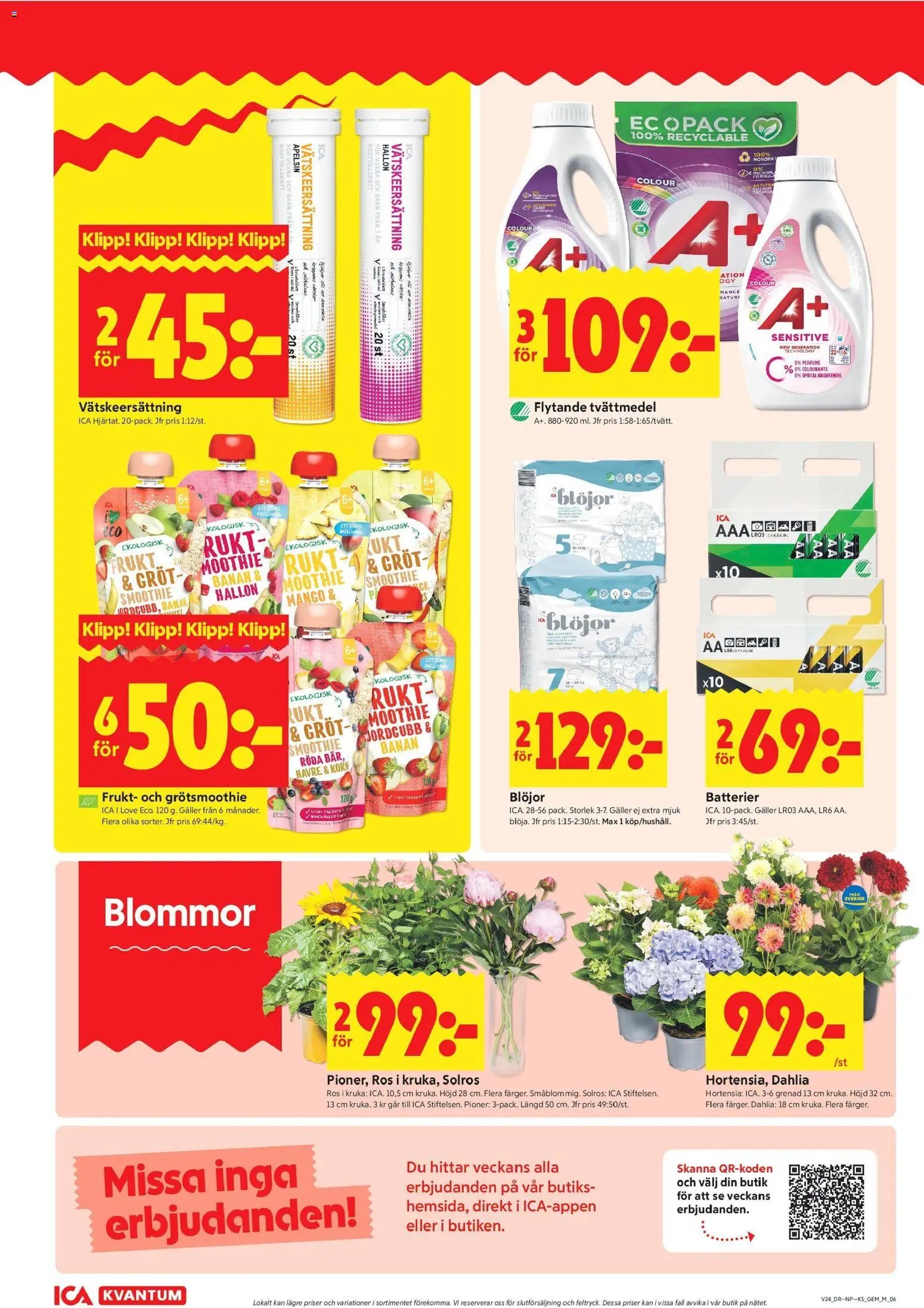ICA Kvantum erbjudanden