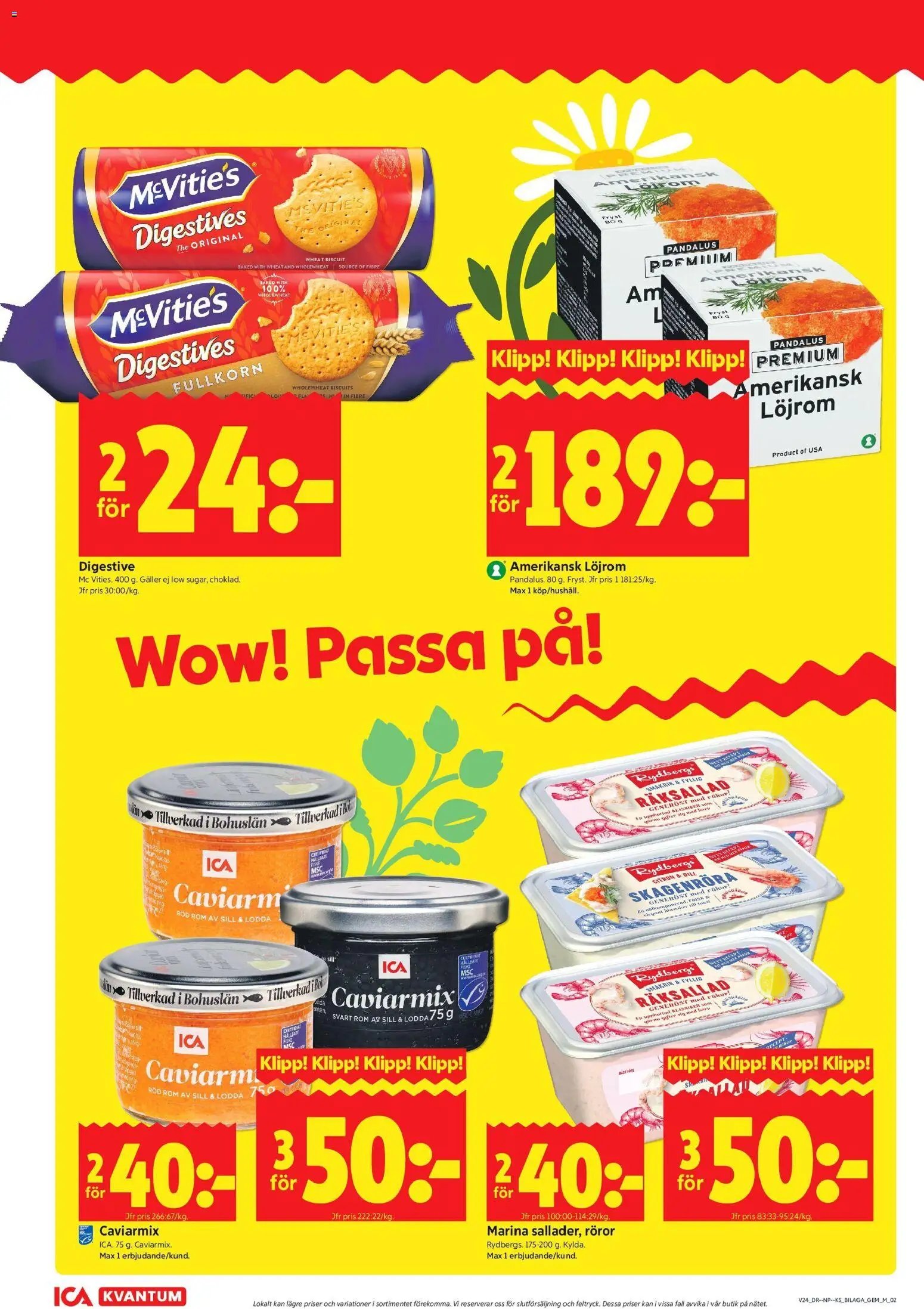 ICA Kvantum erbjudanden