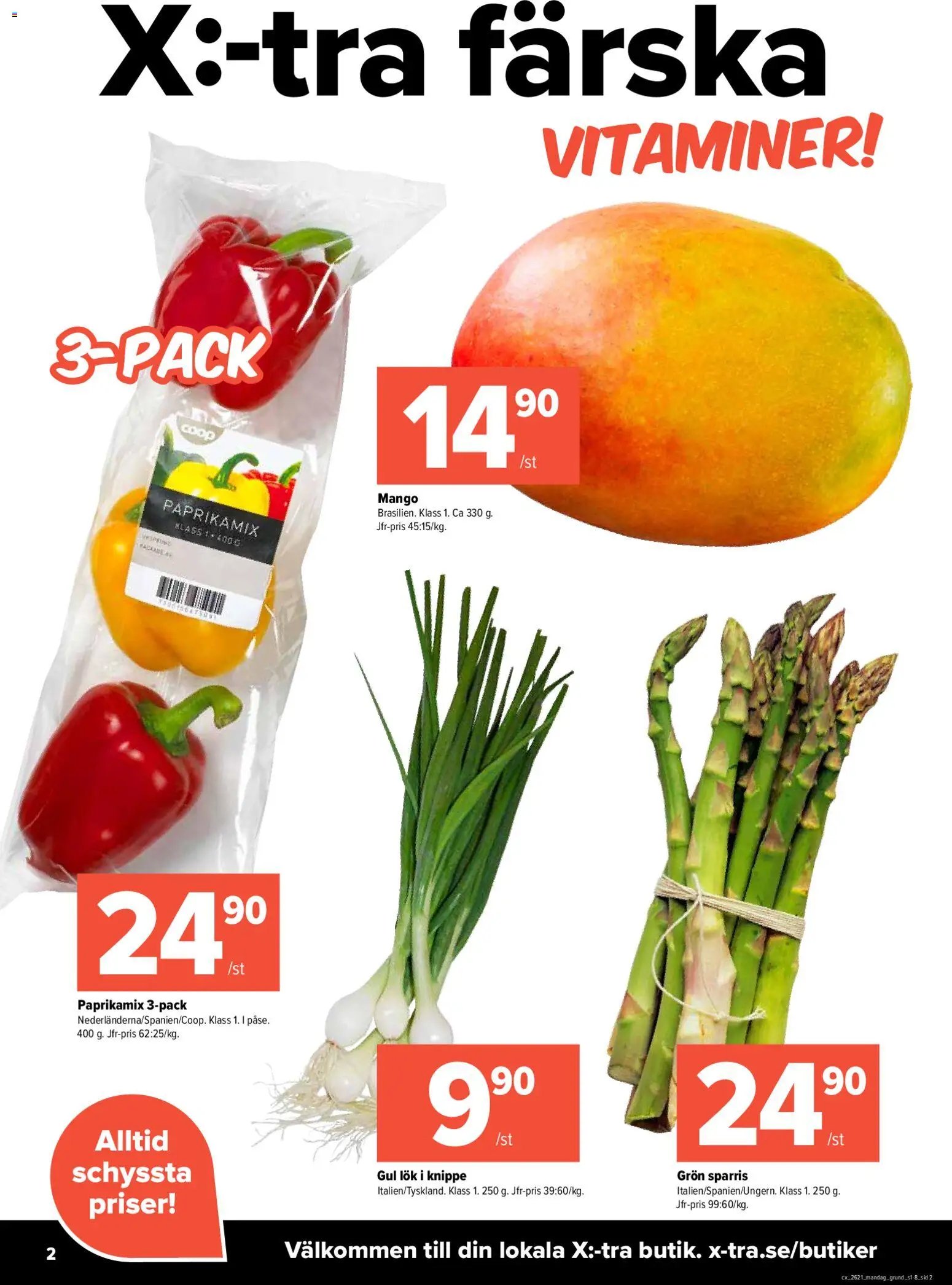 Coop X:-TRA erbjudanden