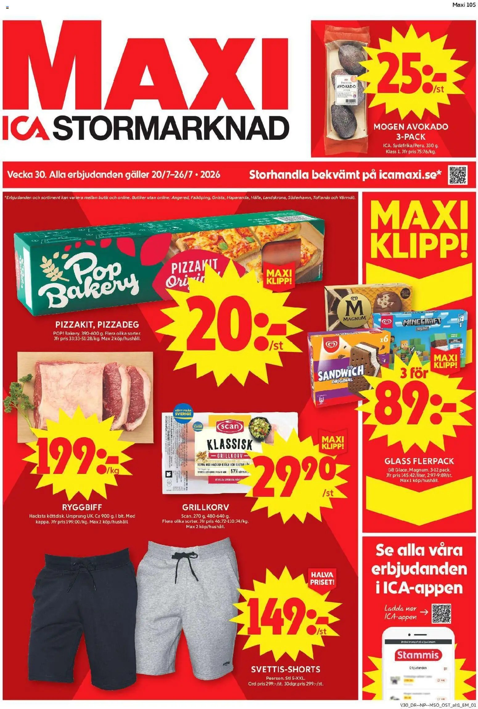 ICA Maxi erbjudanden