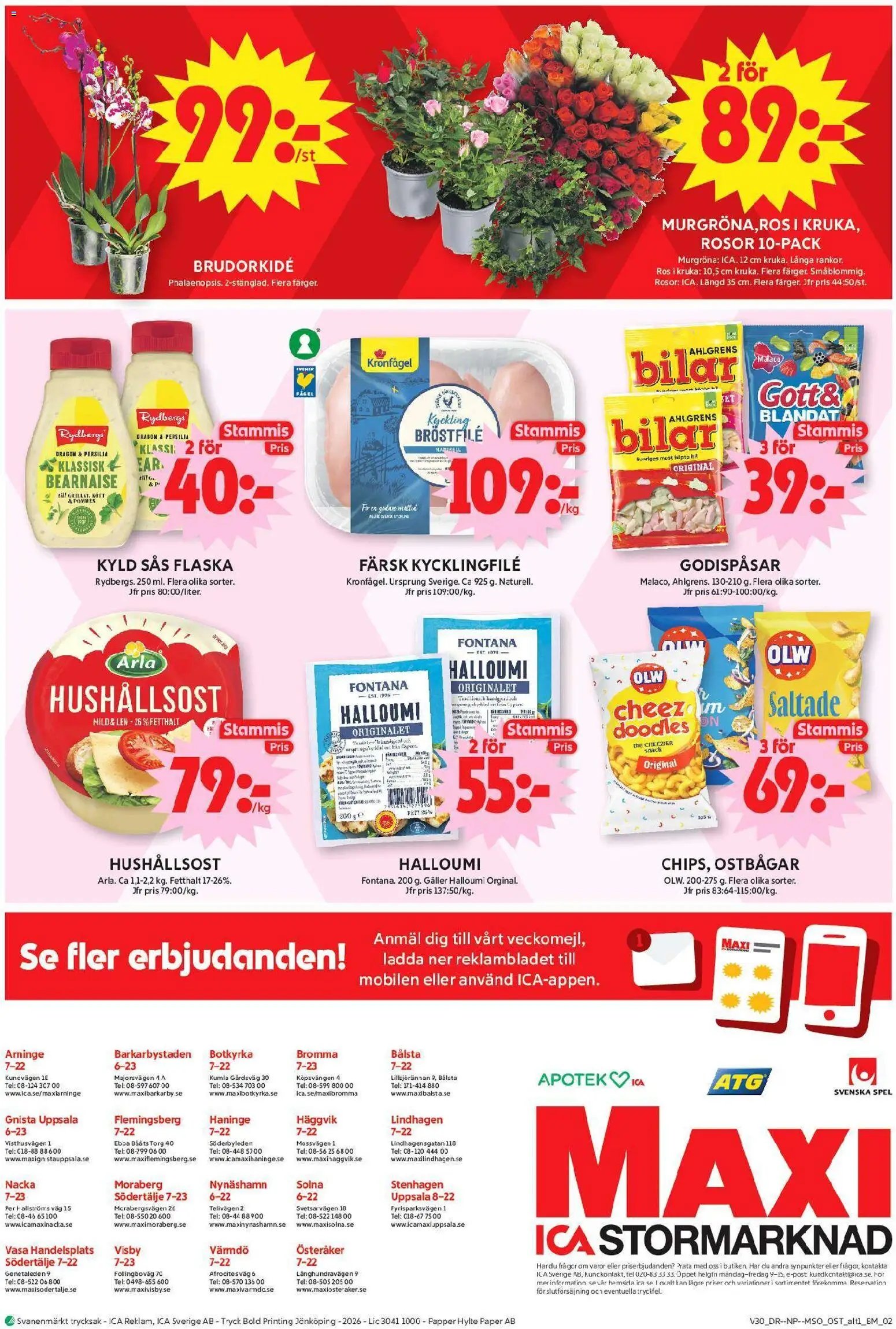 ICA Maxi erbjudanden