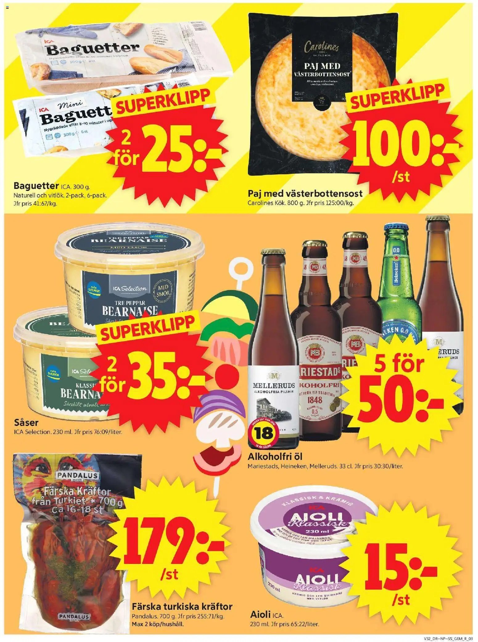 ICA Supermarket - Aktuella erbjudanden