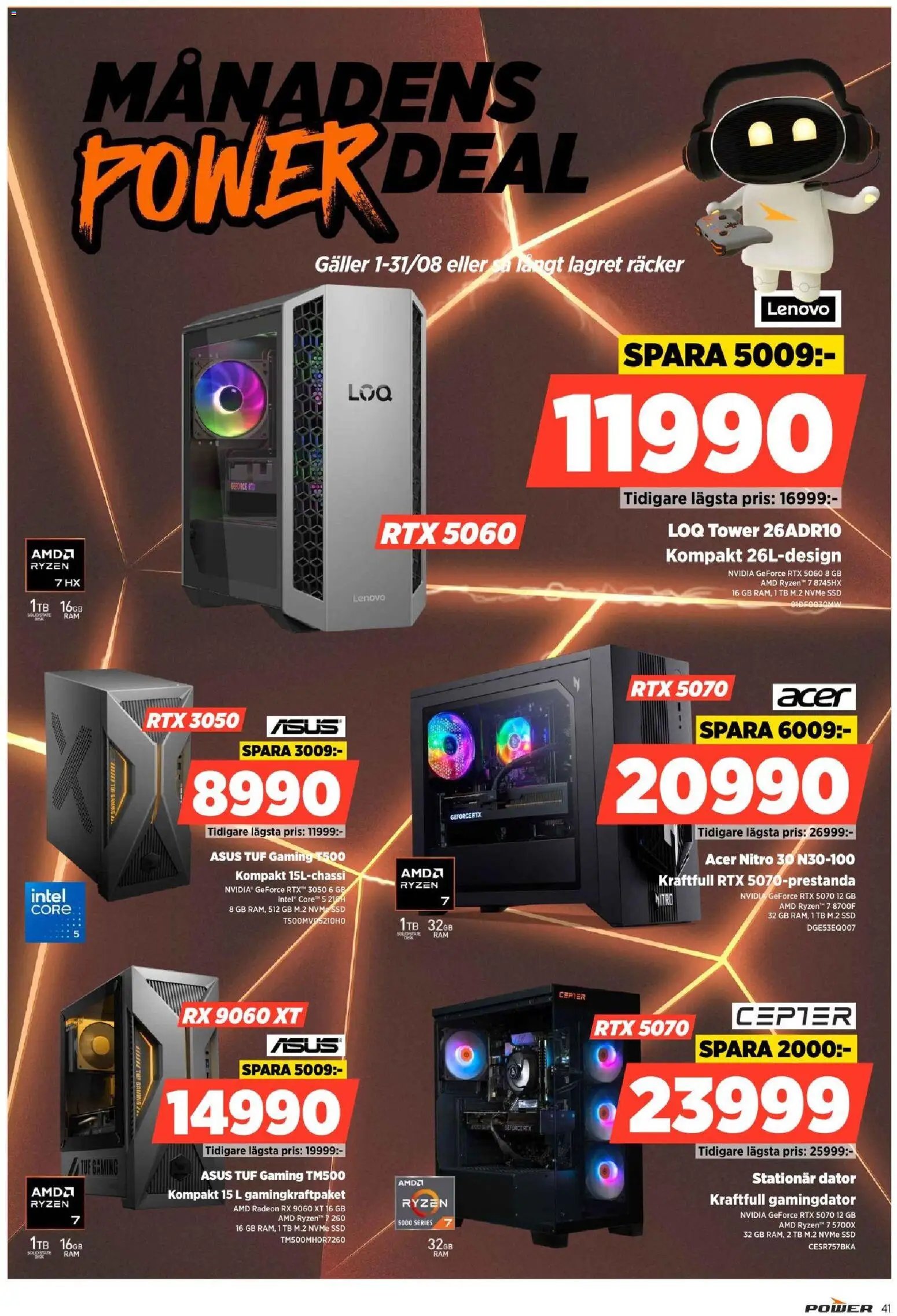 Power erbjudanden